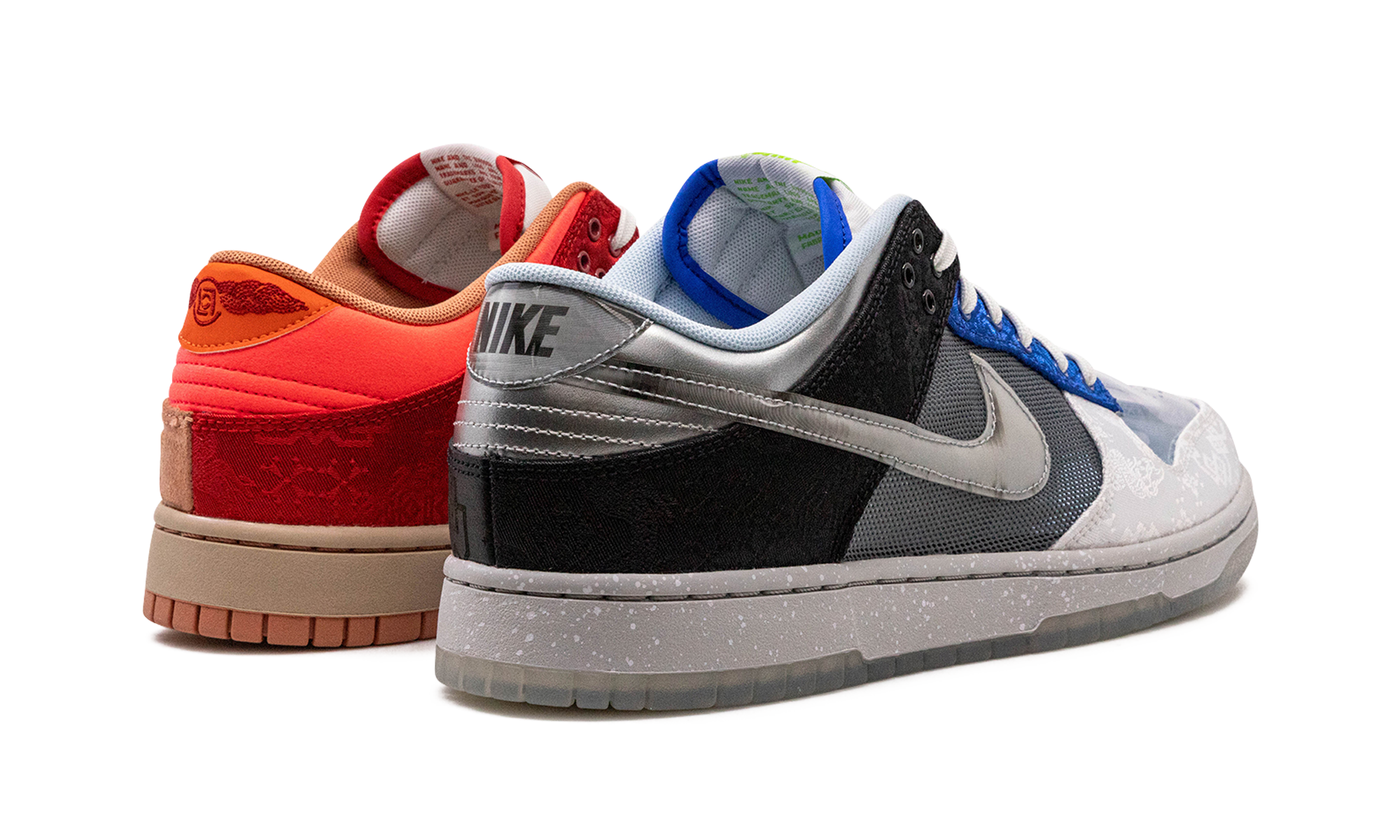 nike dunk low sp what the clot+FN0316-999+diagnol right behind view