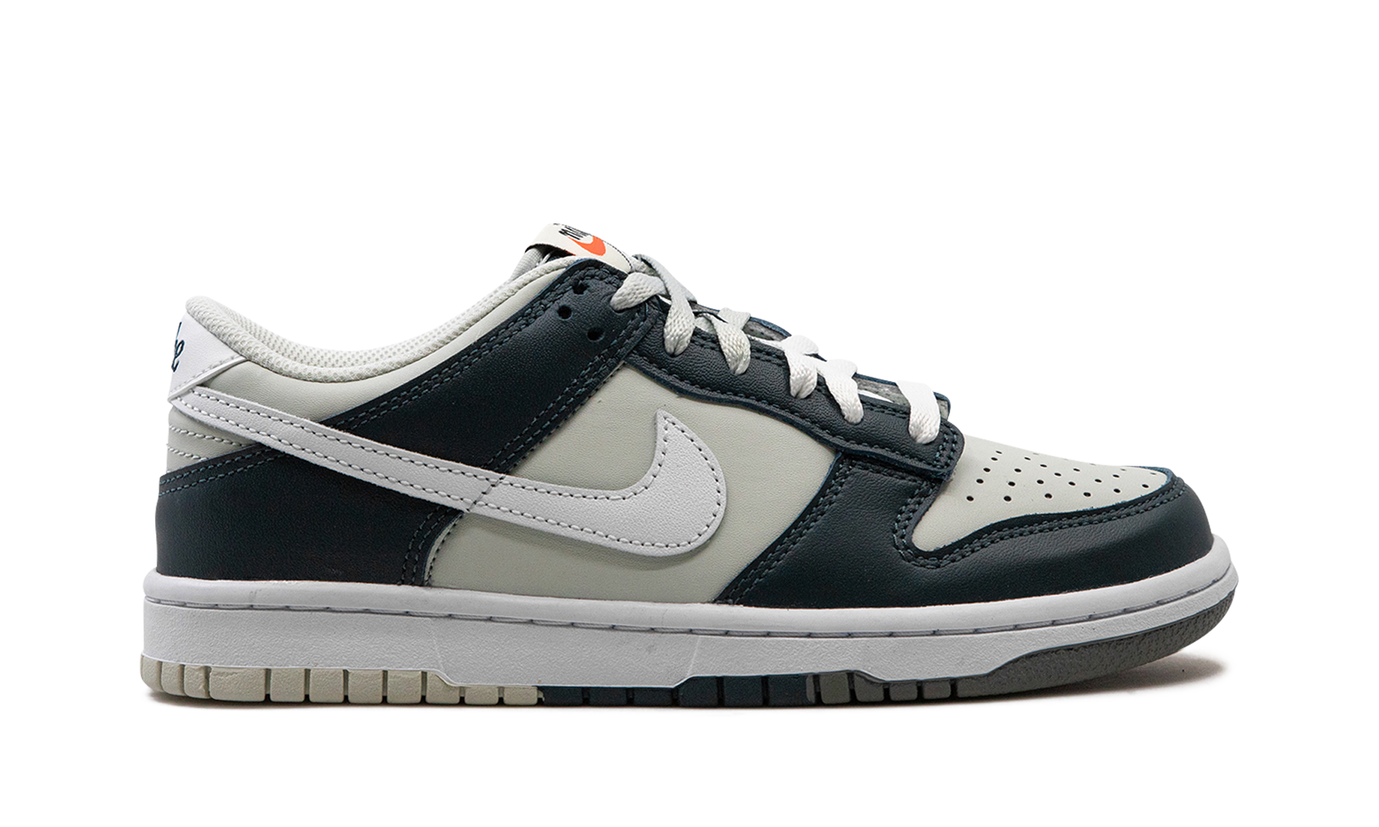 nike dunk low split deep jungle gs+FB9109-300+right view
