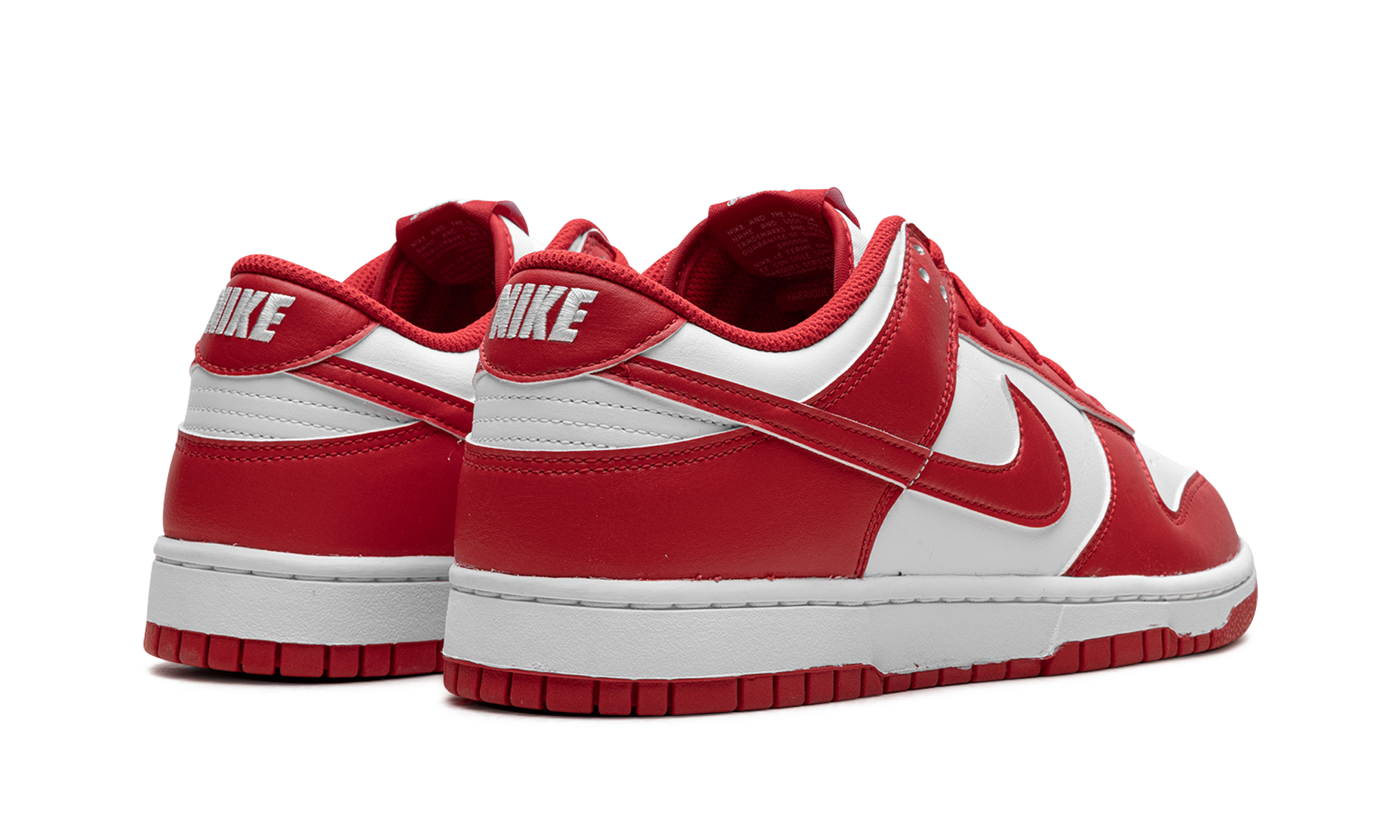 nike dunk low st johns 2025+HF5441-104+diagnol right behind view