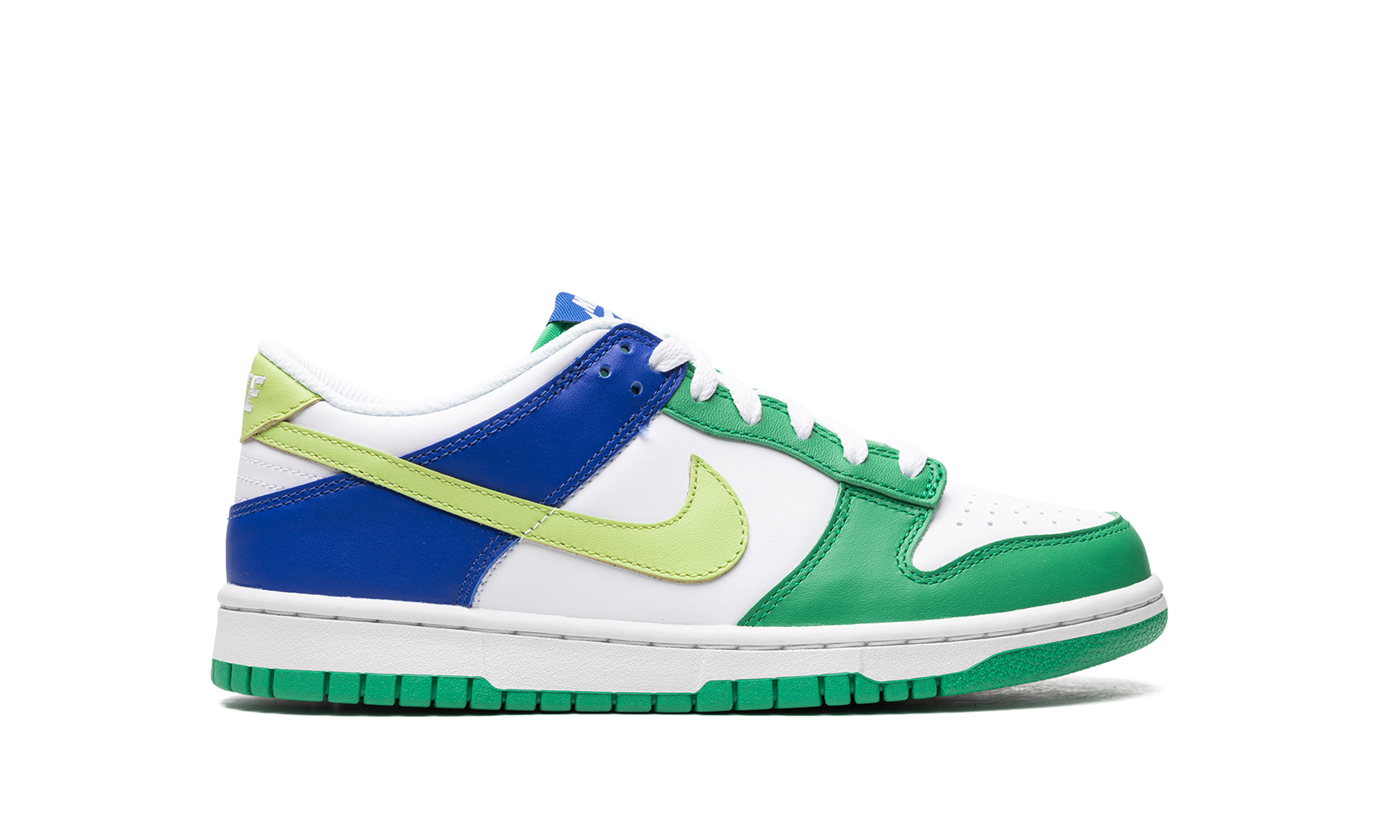 nike dunk low stadium green game royal gs+FN6973-100+right view