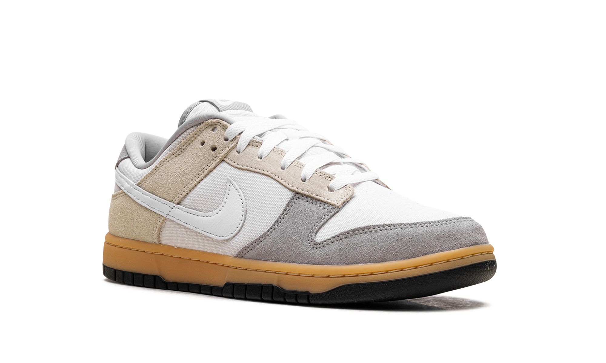 nike dunk low suede canvas+HV4301-030+diagnol right view