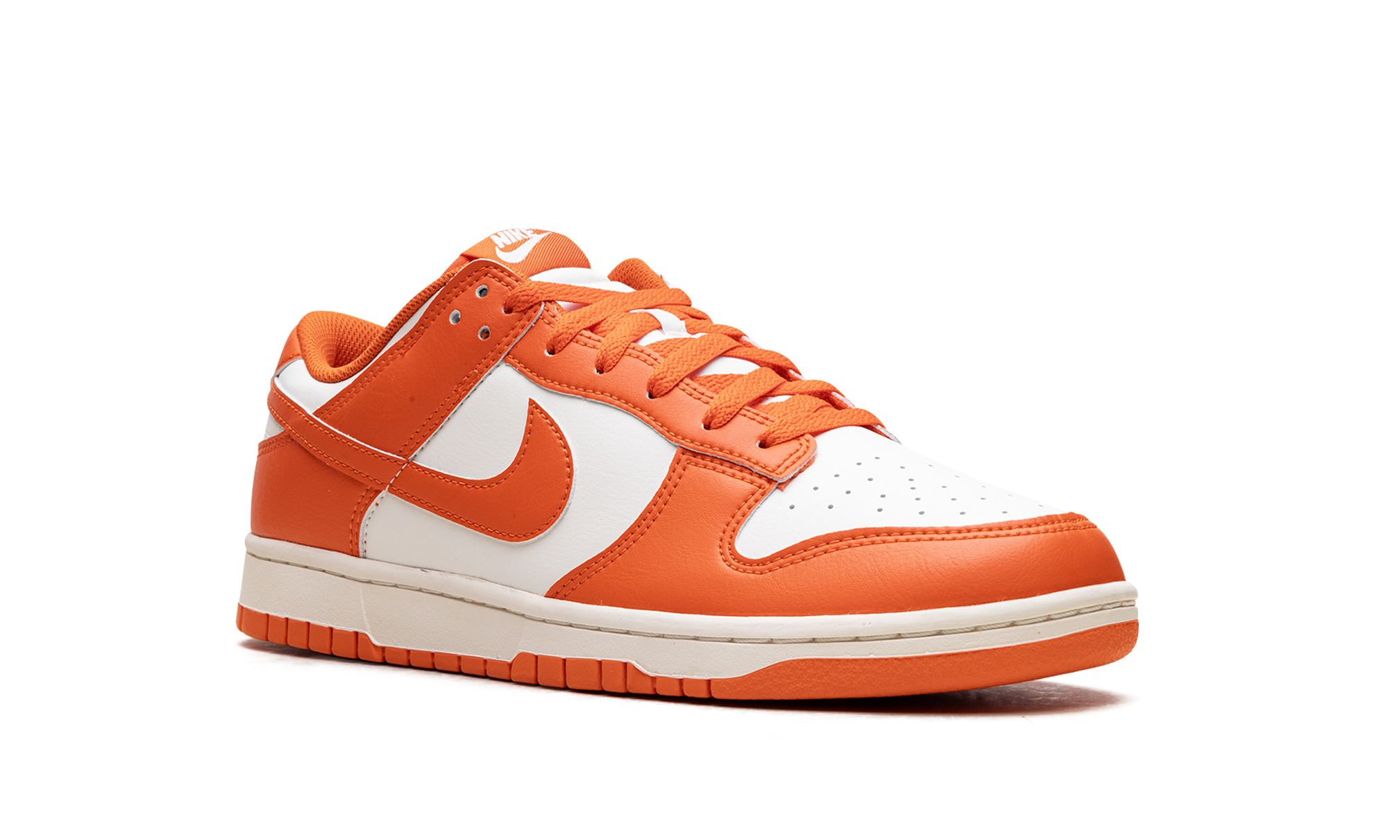 nike dunk low syracuse pale ivory+HF5441-106+diagnol right view