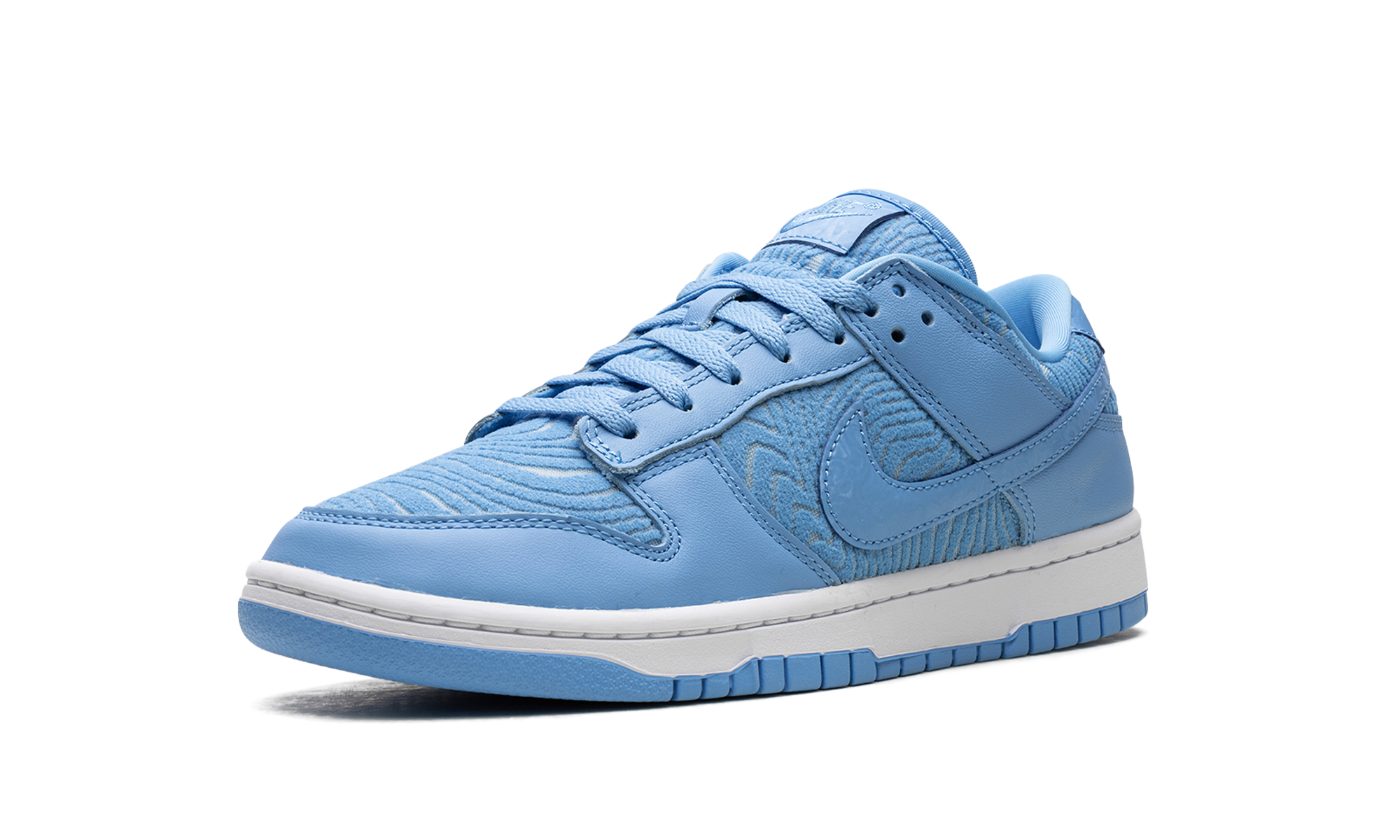 nike dunk low topography university blue+FN6834-412+left diagnol single view