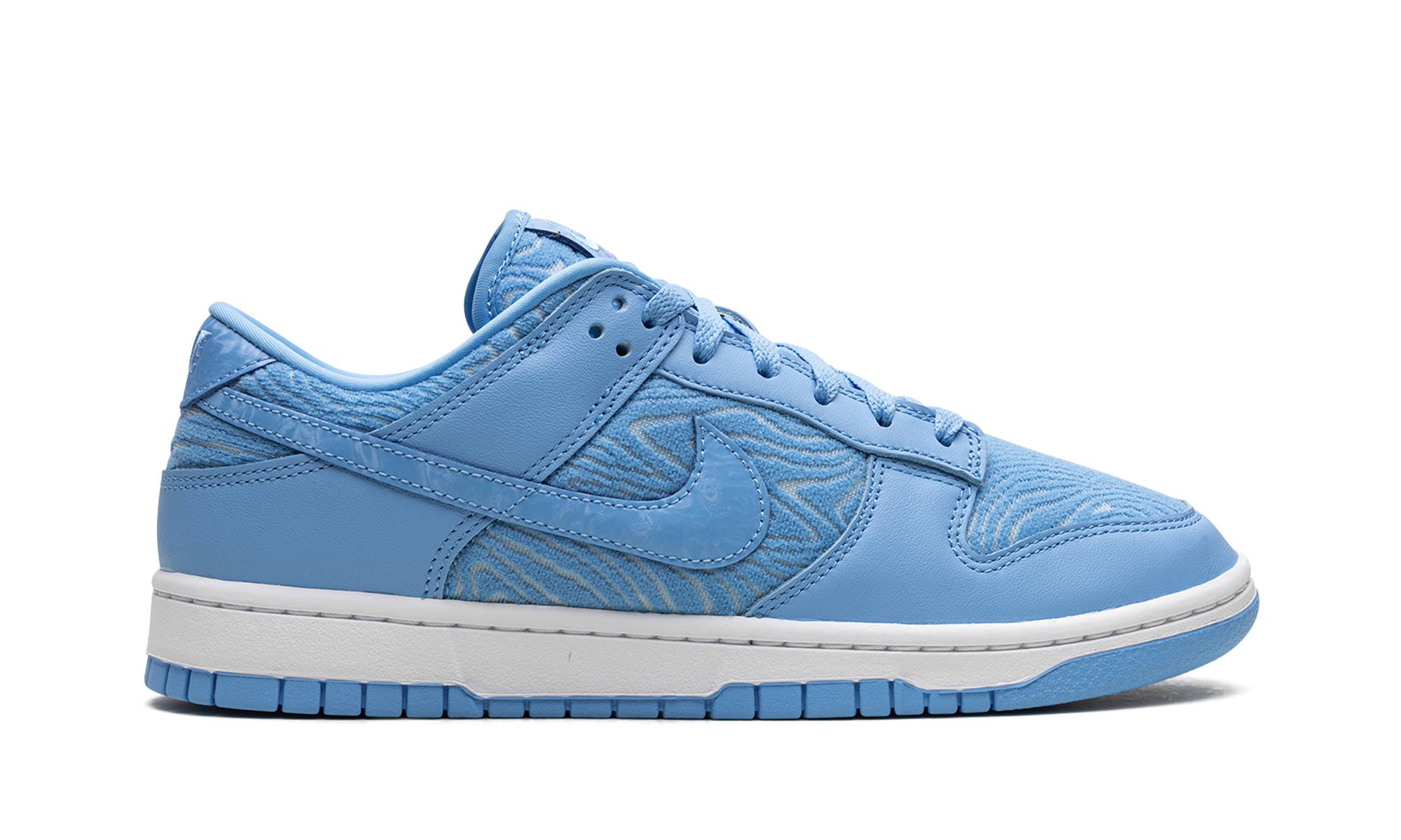 nike dunk low topography university blue+FN6834-412+right view