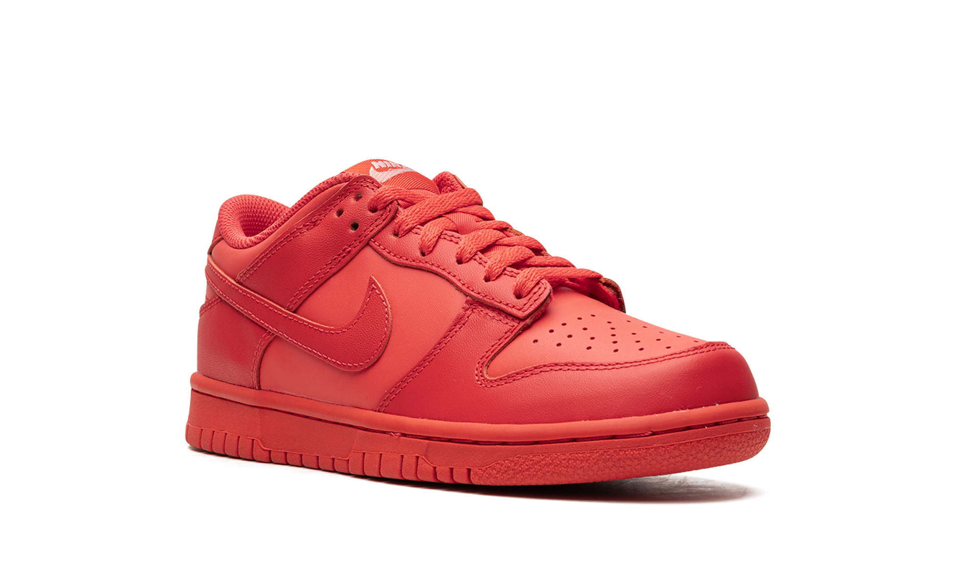 nike dunk low track red gs+DH9765-601+diagnol right view