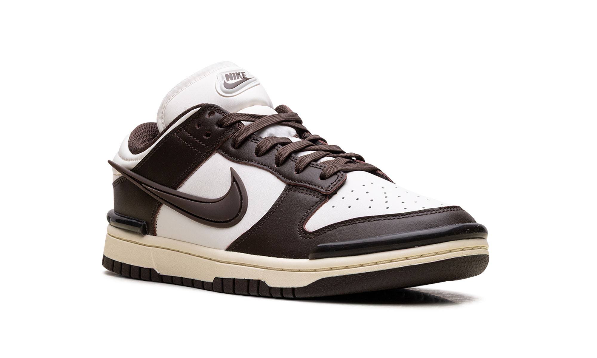nike dunk low twist baroque brown women s+DZ2794-003+diagnol right view