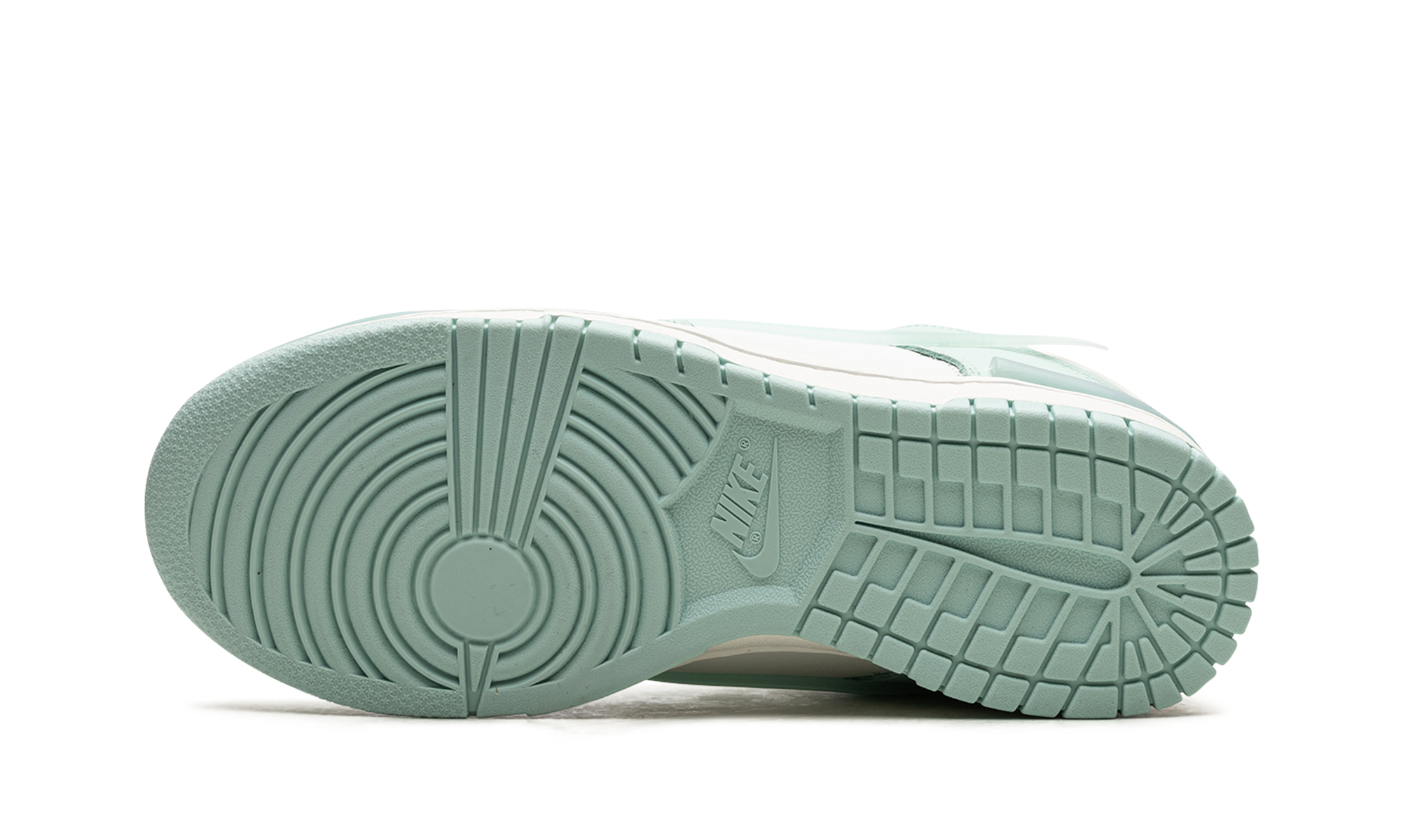 nike dunk low twist jade ice women s+DZ2794-101+bottom view
