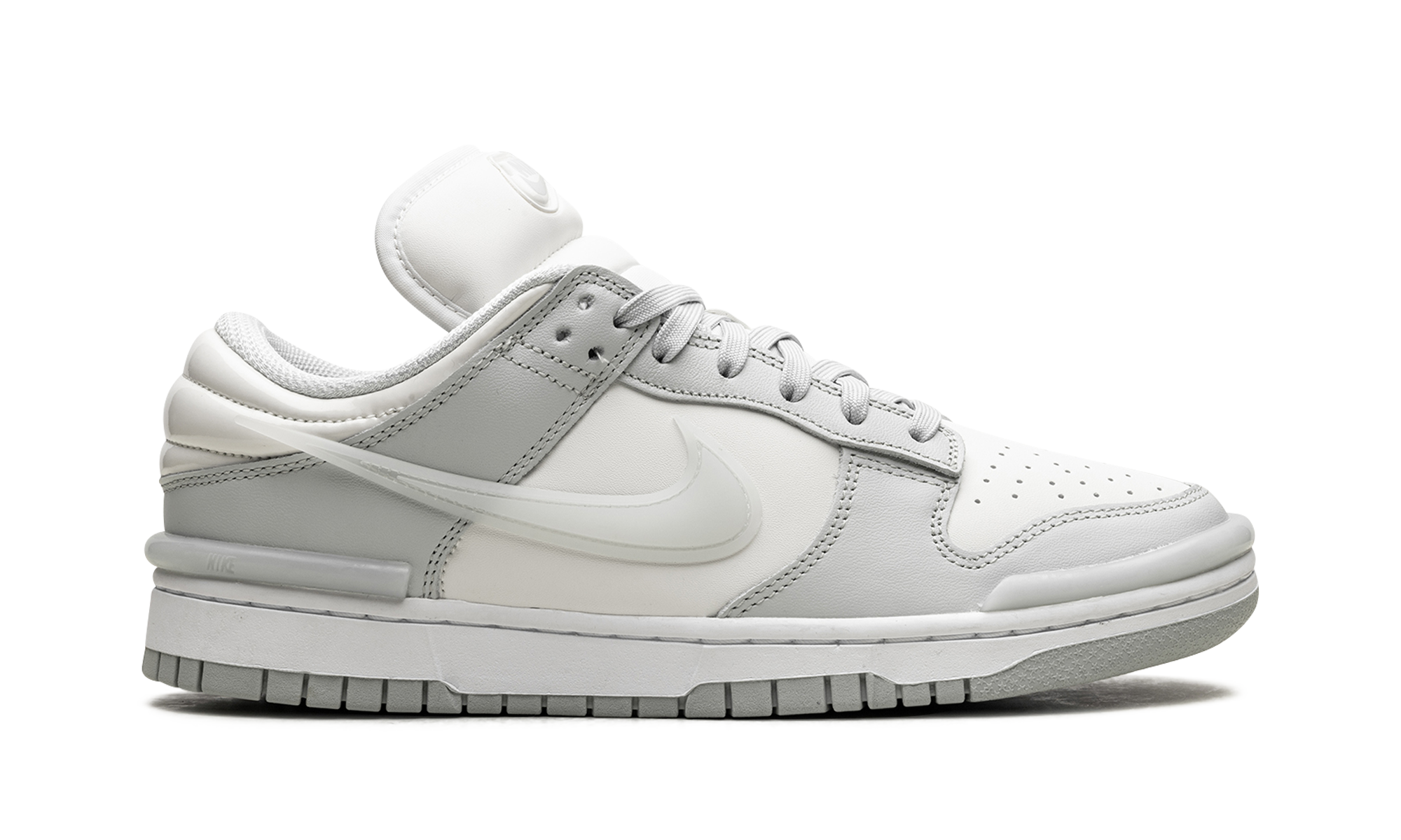 nike dunk low twist light silver women s+DZ2794-004+right view
