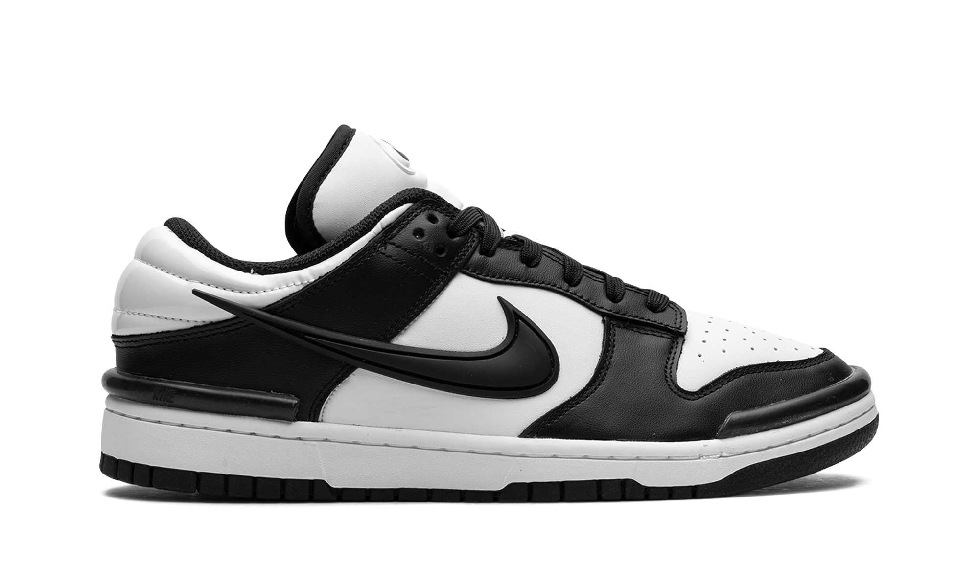 nike dunk low twist panda women s+DZ2794-001+right view