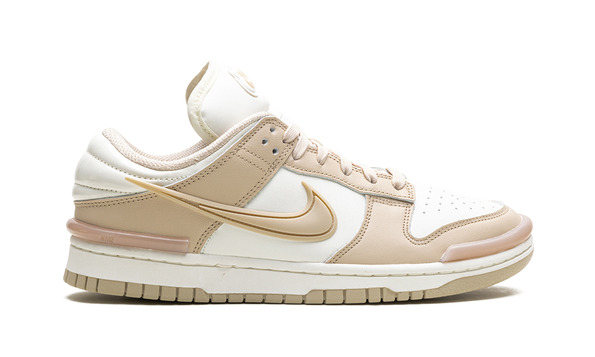 nike dunk low twist sanddrift women s+DZ2794-102+right view