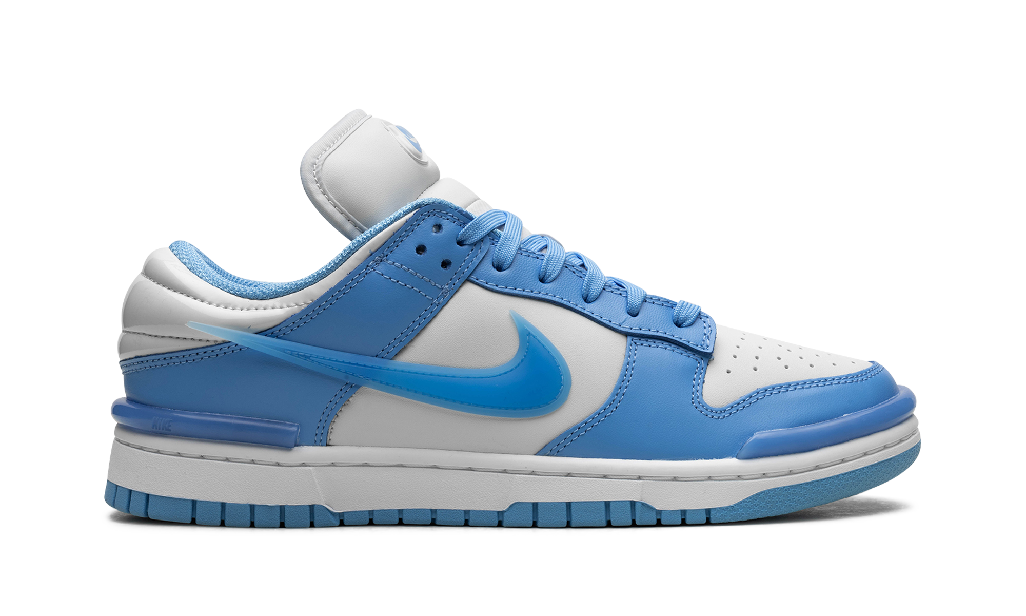nike dunk low twist university blue women s+DZ2794-002+right view