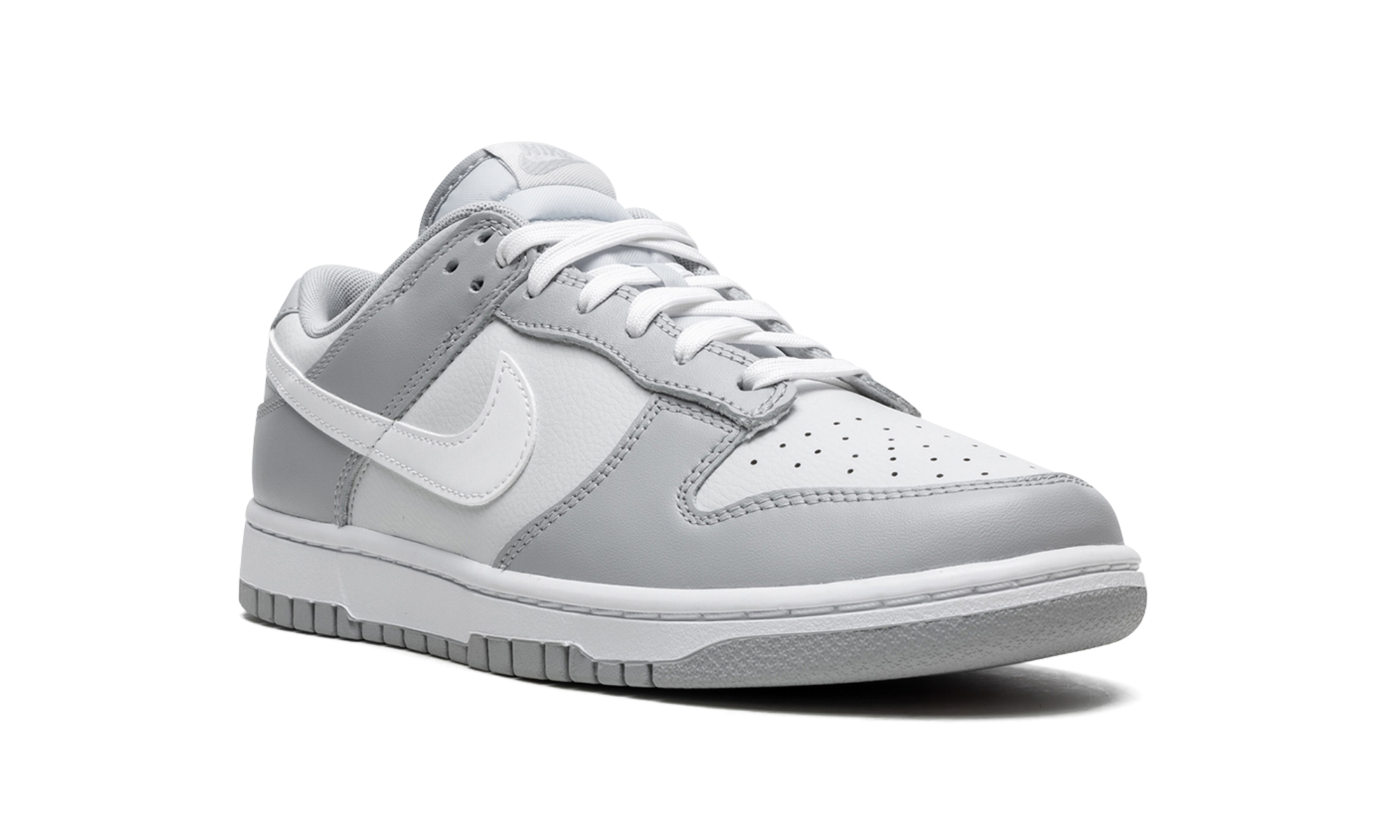 nike dunk low two tone grey+DJ6188-001+diagnol right view