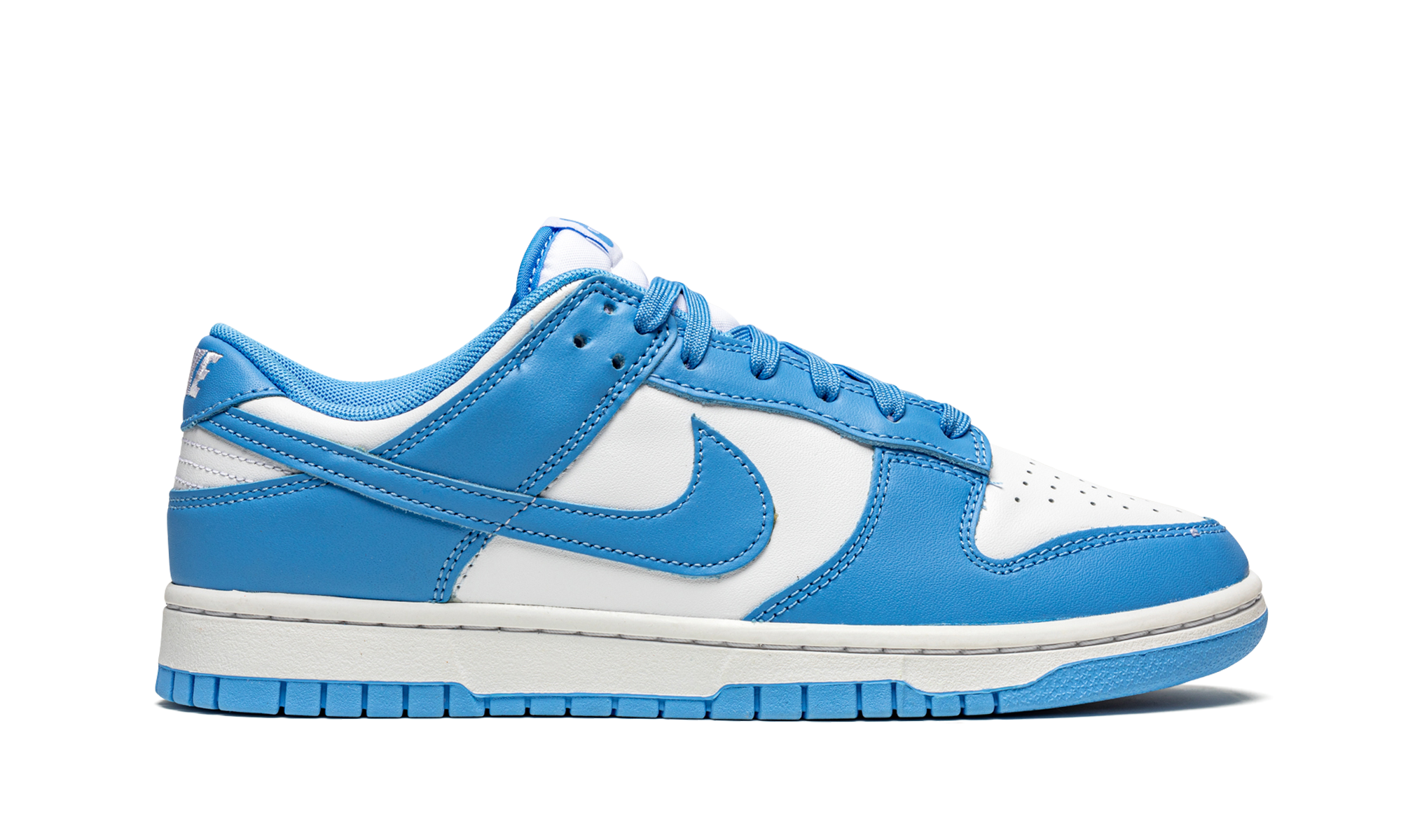 nike dunk low unc 2021+DD1391-102+right view