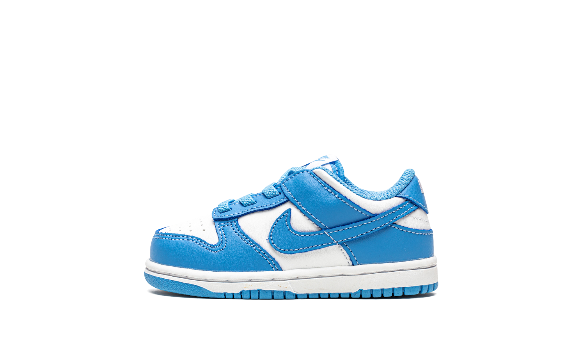 nike dunk low unc 2021 td+CW1589-103+diagnol right view 1