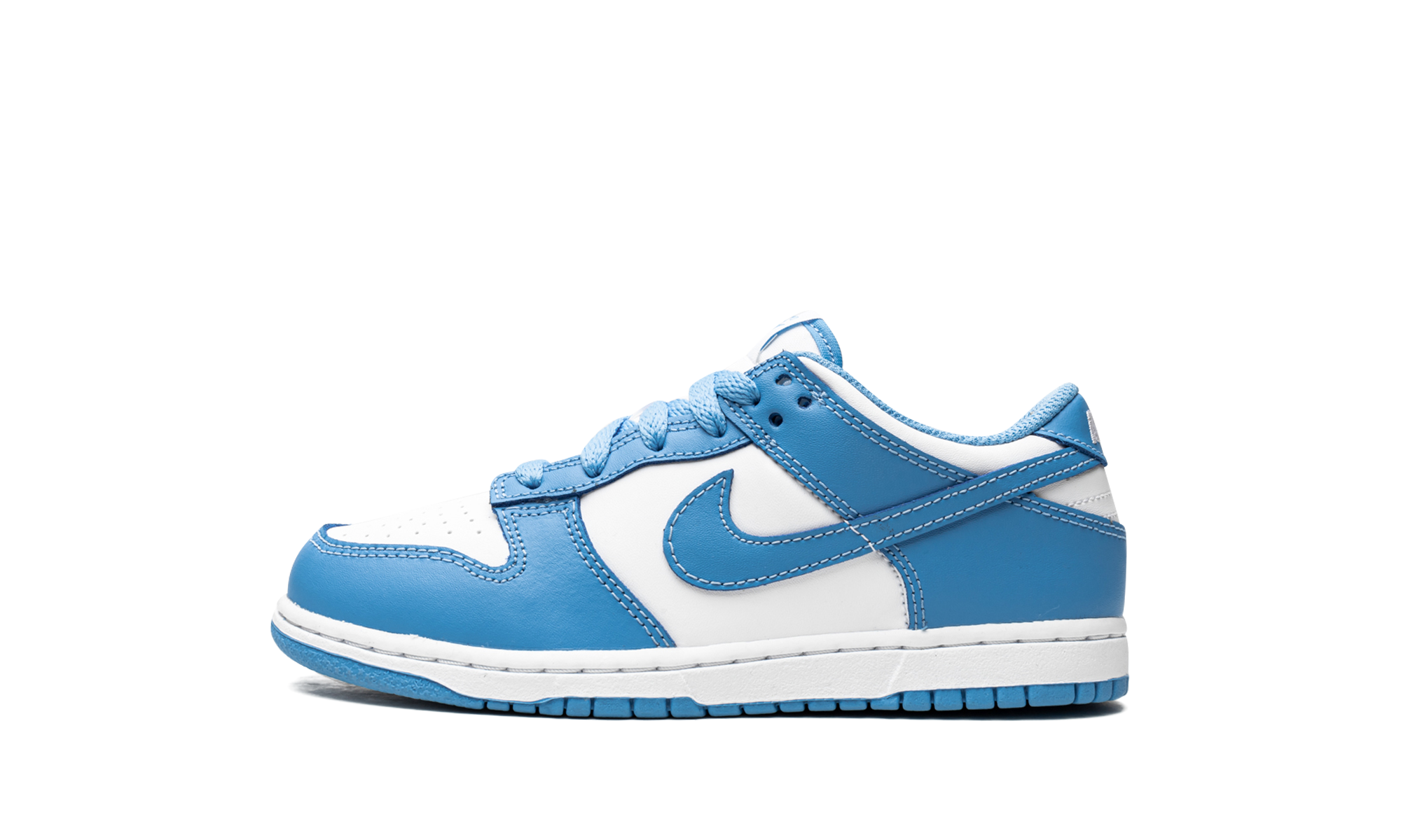 nike dunk low unc ps+CW1588-103+diagnol right view 1