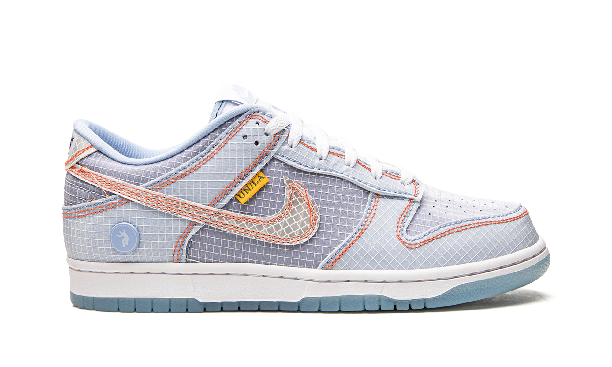 nike dunk low union passport pack argon+DJ9649-400+right view