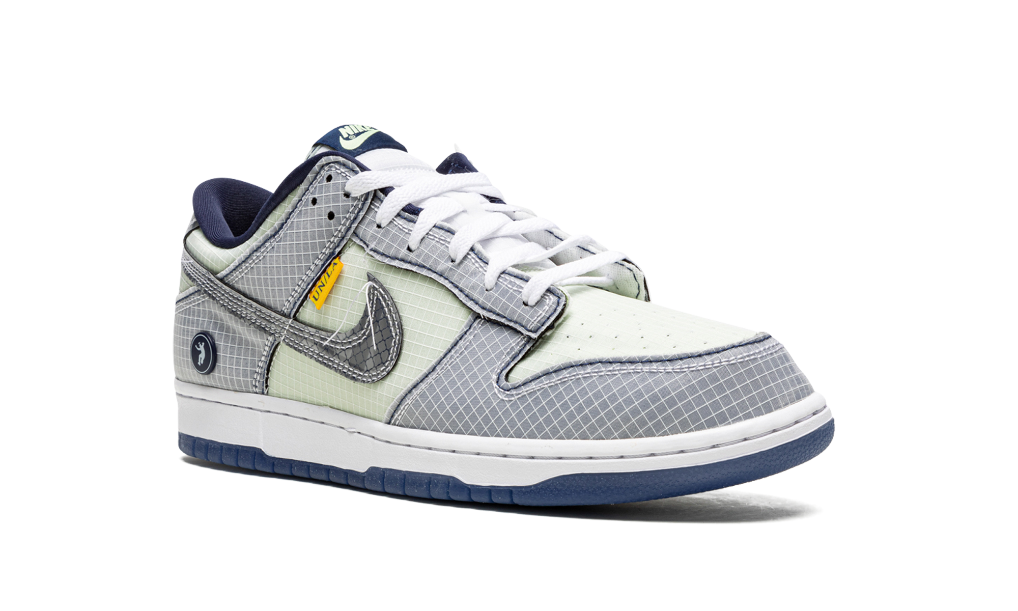 nike dunk low union passport pack pistachio+DJ9649-401+diagnol right view