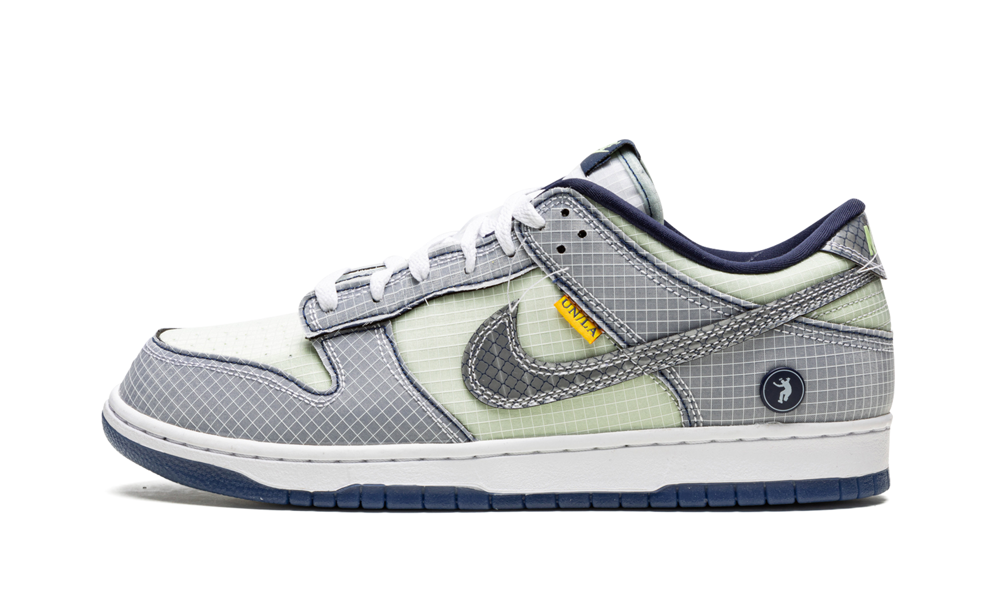 nike dunk low union passport pack pistachio+DJ9649-401+diagnol right view 1