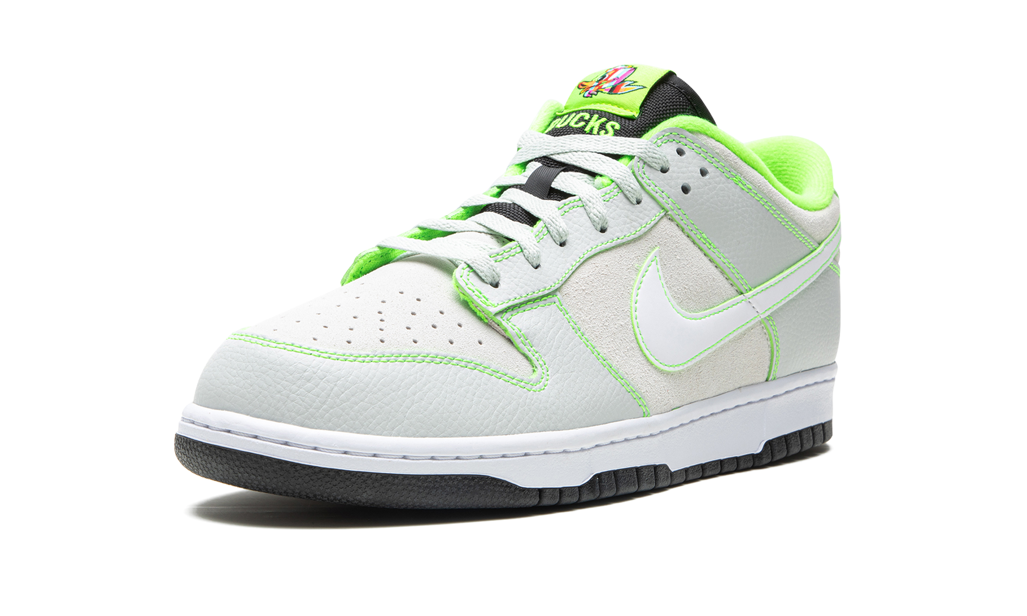 nike dunk low university of oregon pe 2023+FQ7260-001+left diagnol single view