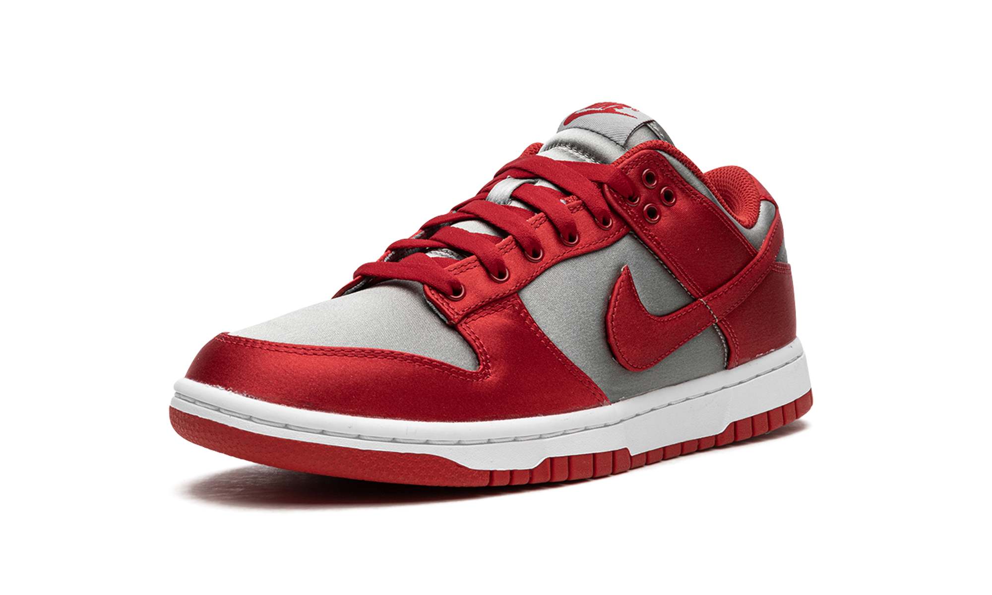 nike dunk low unlv satin women s+DX5931-001+left diagnol single view