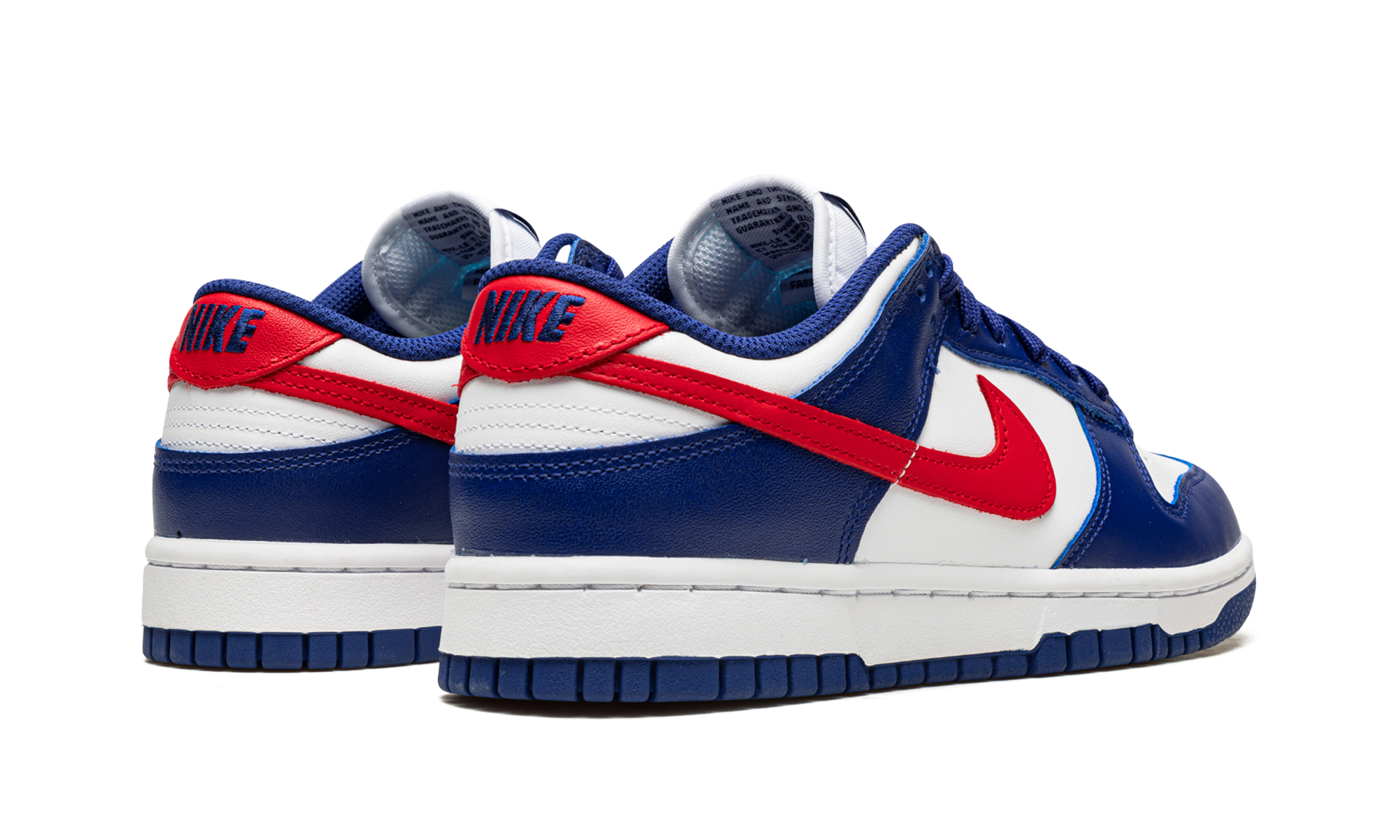 nike dunk low usa women s+DD1503-119+diagnol right behind view