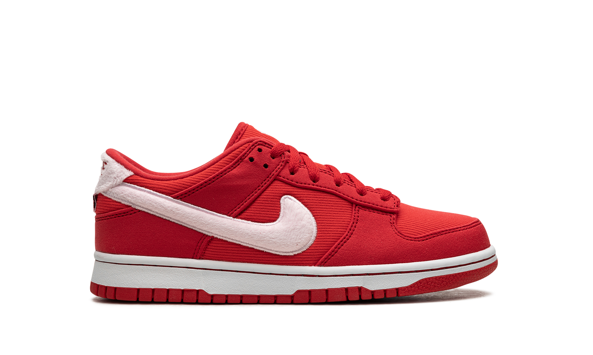 nike dunk low valentine s day 2024 gs+FZ3548-612+right view