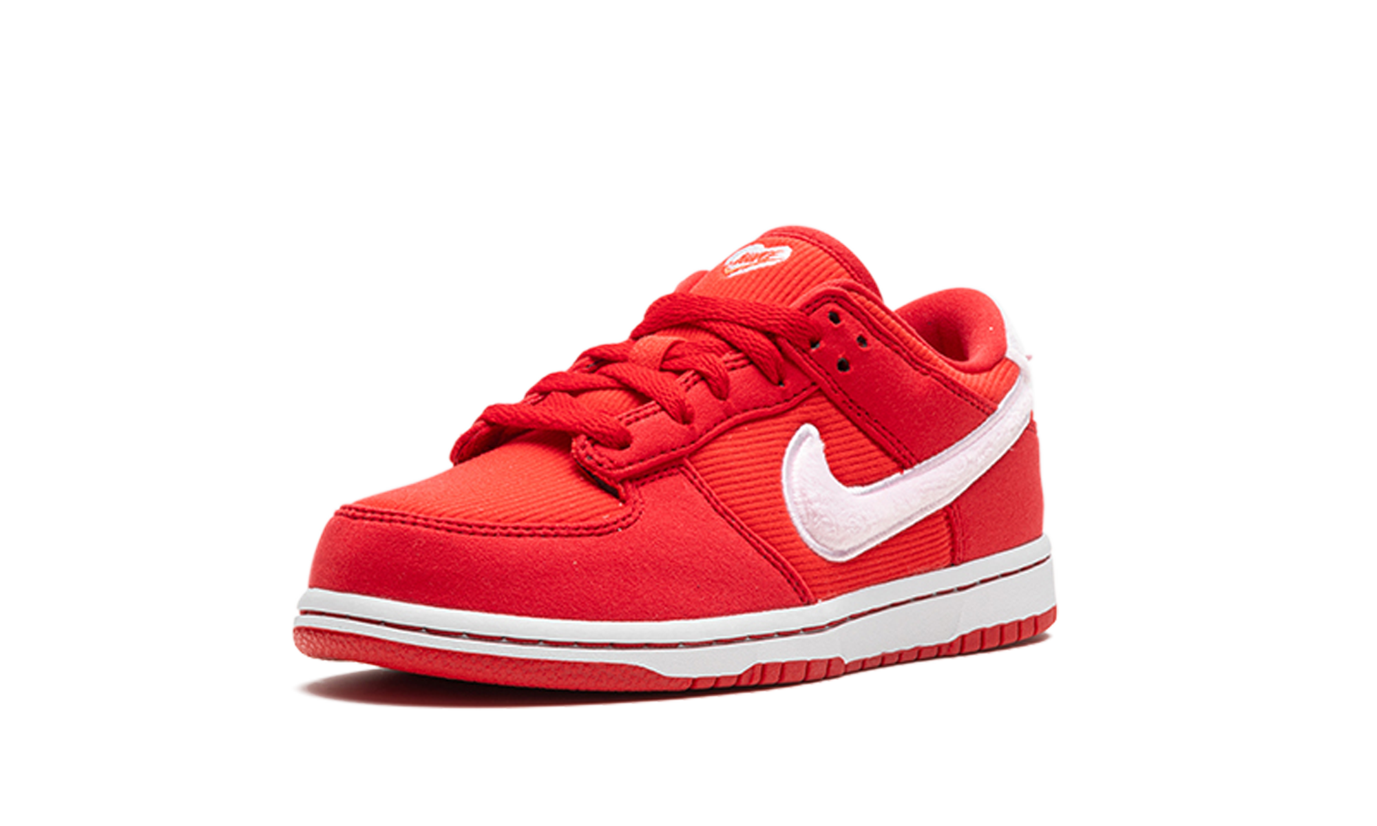 nike dunk low valentine s day 2024 ps+FZ3549-612+left diagnol single view