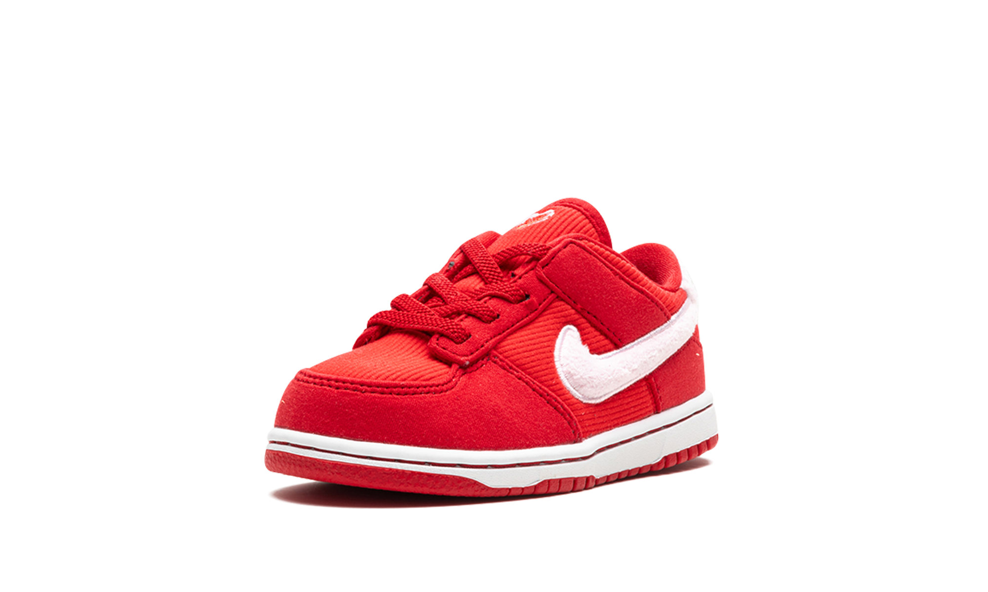 nike dunk low valentine s day 2024 td+FZ3551-612+left diagnol single view