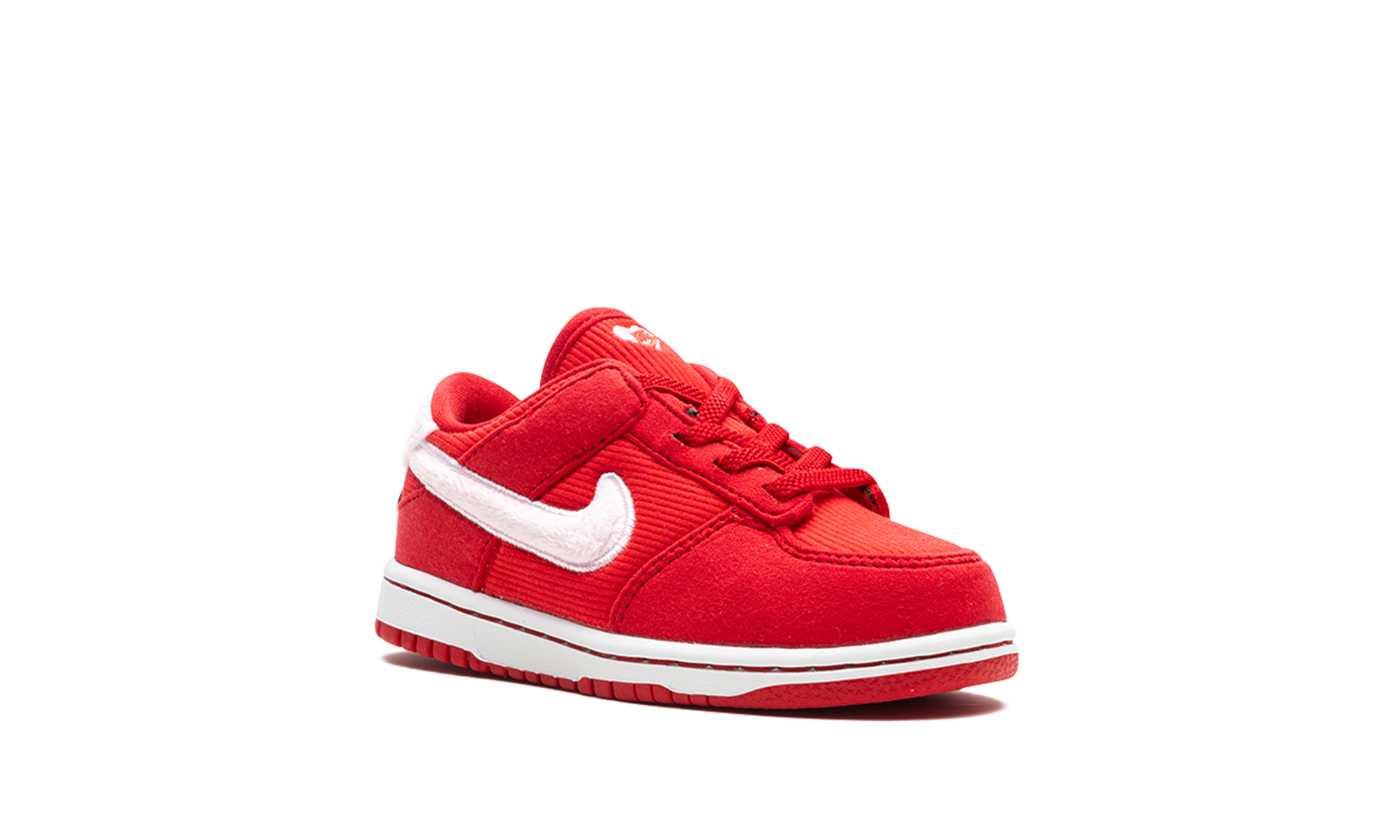 nike dunk low valentine s day 2024 td+FZ3551-612+diagnol right view