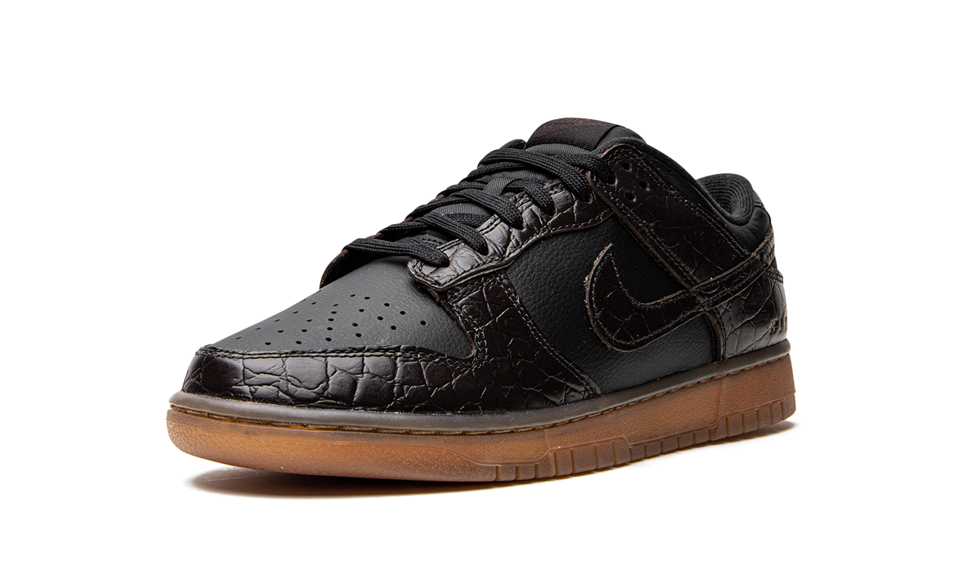 nike dunk low velvet brown black+DV1024-010+left diagnol single view