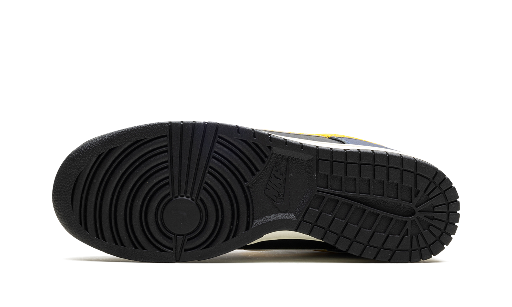nike dunk low vintage michigan+FZ4014-010+bottom view