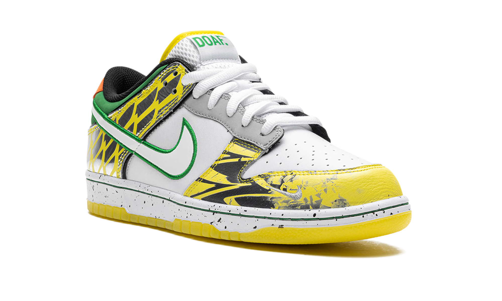 nike dunk low what the duck away university of oregon pe+HV1454-100+diagnol right view