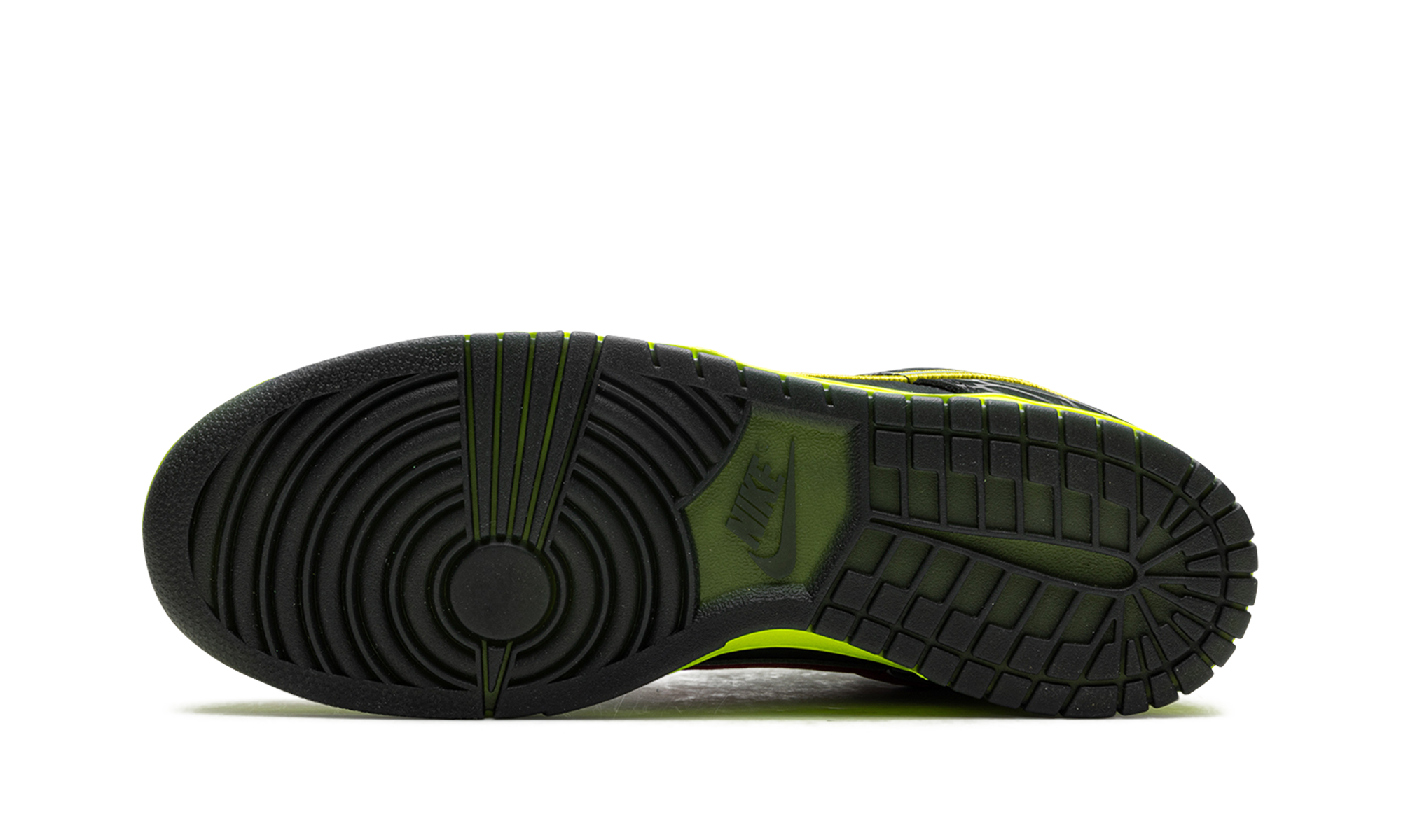 nike dunk low what the duck home university of oregon pe+HV1454-001+bottom view