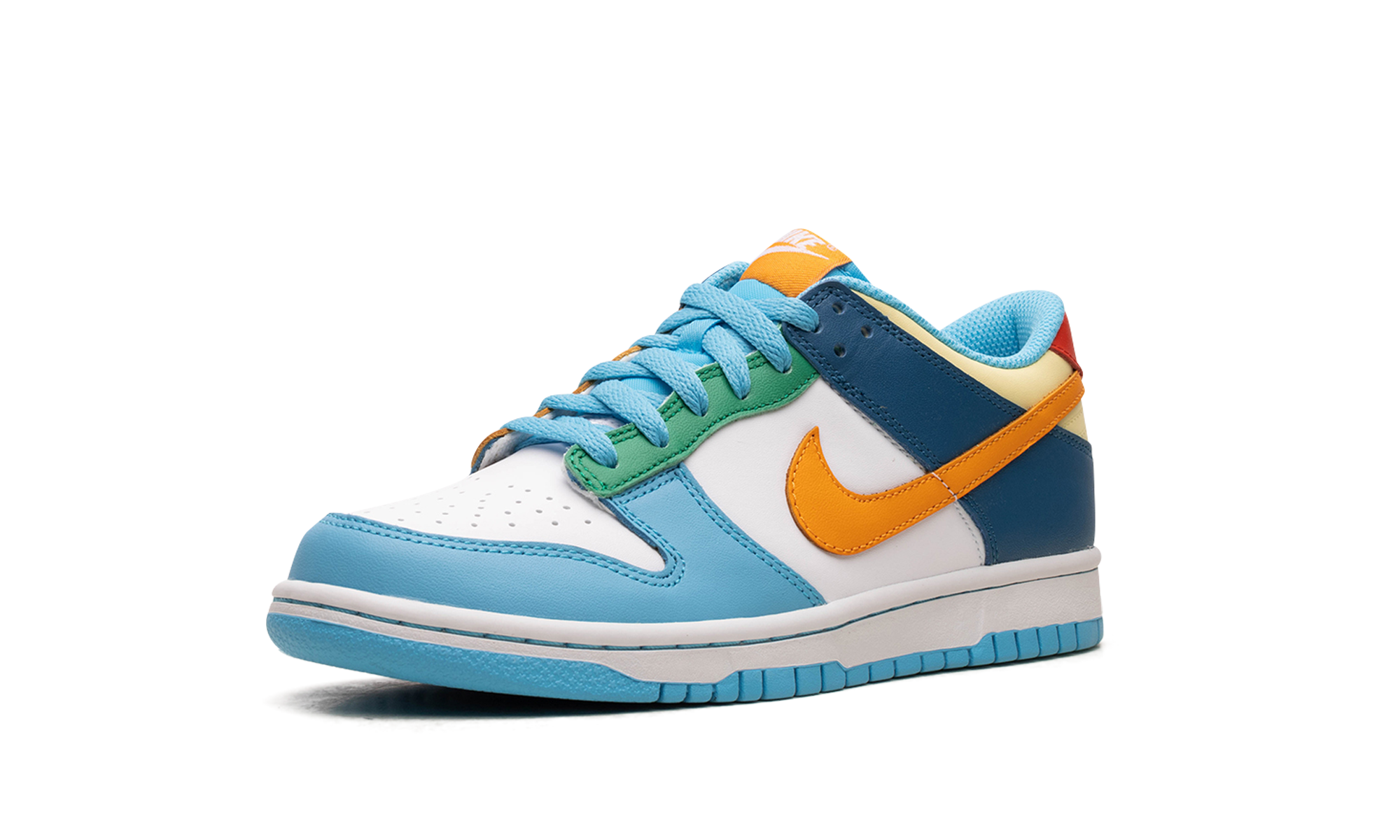 nike dunk low what the gs+FQ8348-902+left diagnol single view