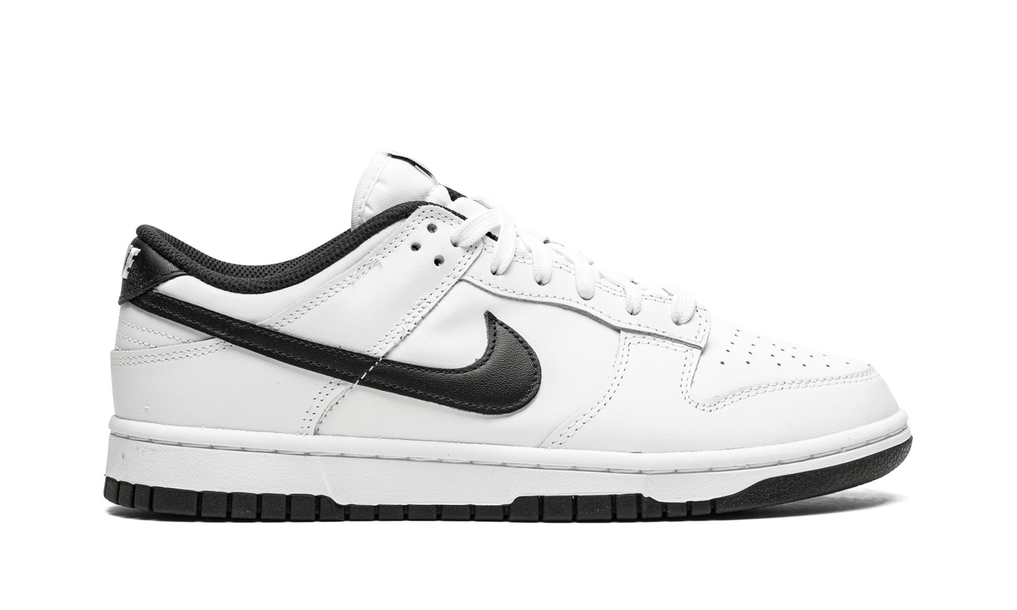 nike dunk low white black 2022 women s+DD1503-113+right view