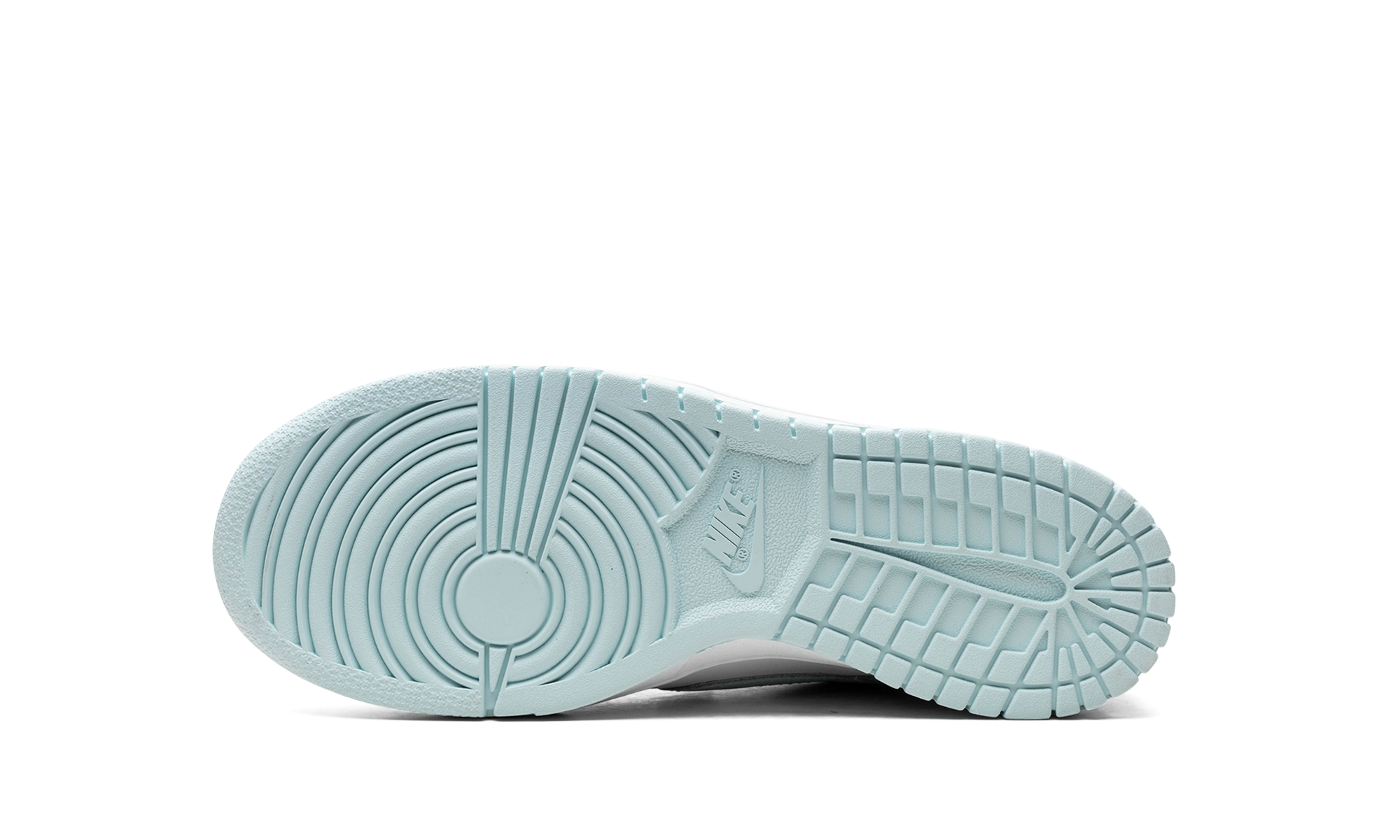 nike dunk low white glacier blue gs+FB9109-105+bottom view