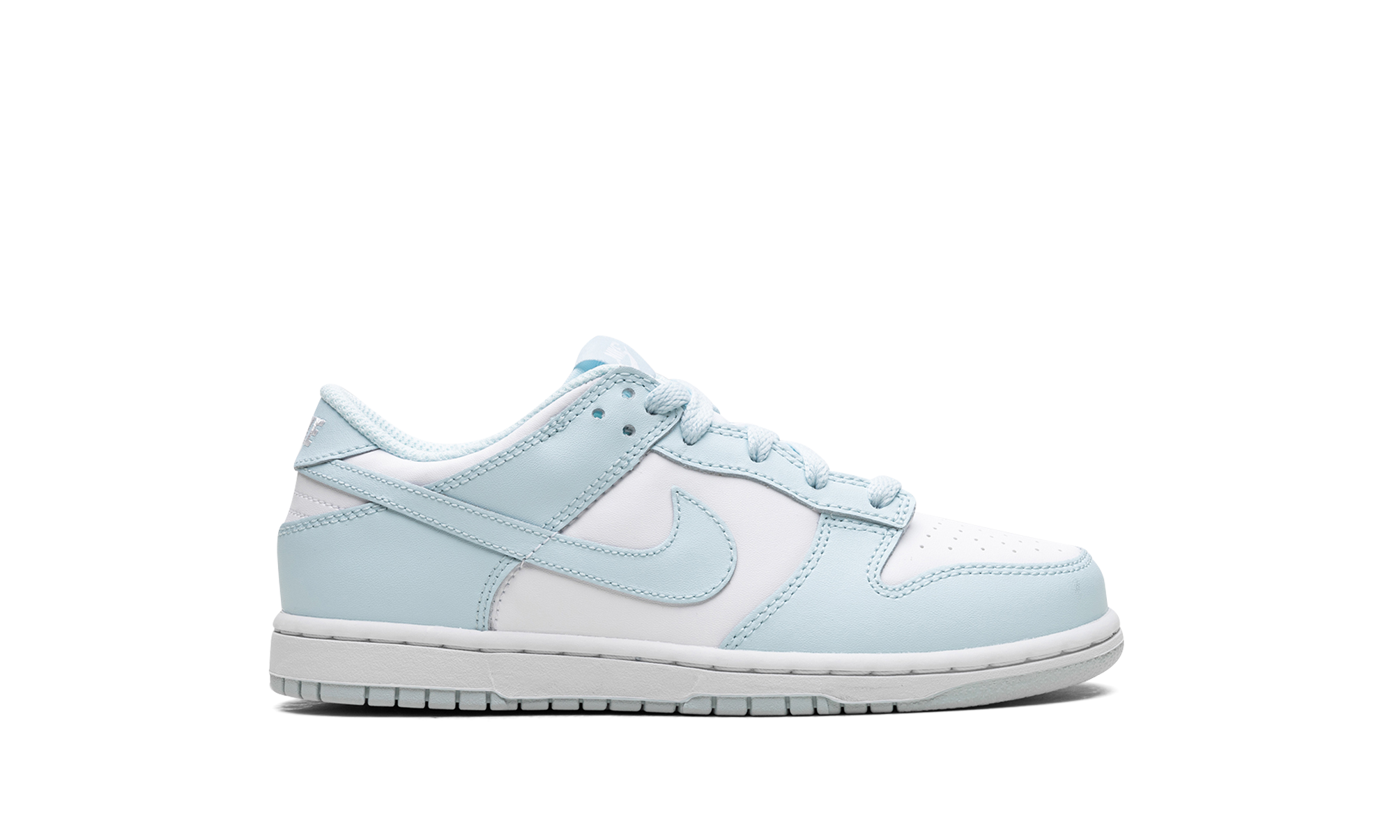 nike dunk low white glacier blue ps+FB9108-105+right view