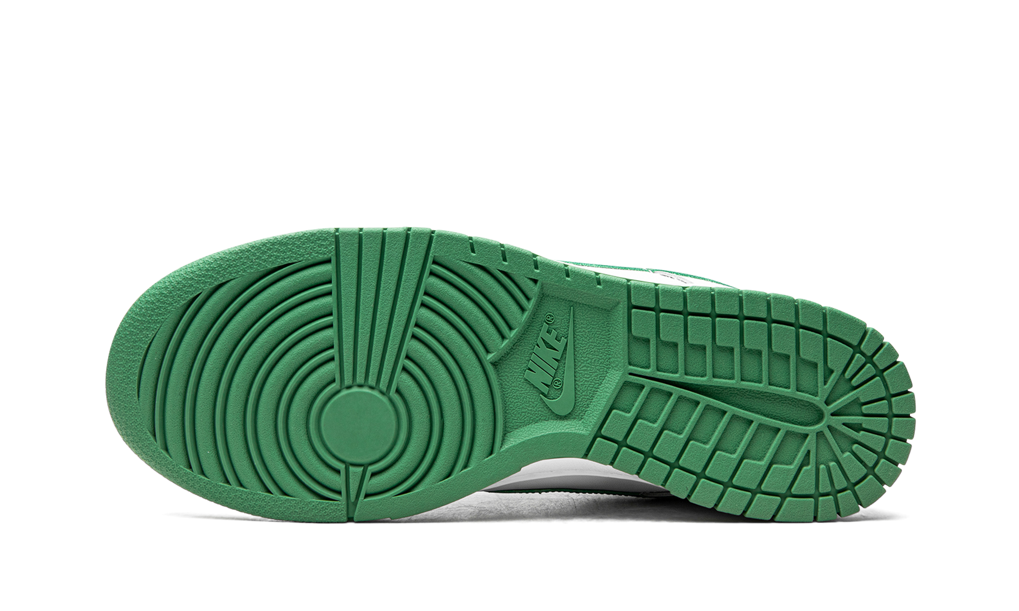 nike dunk low white green noise women s+DD1503-112+bottom view