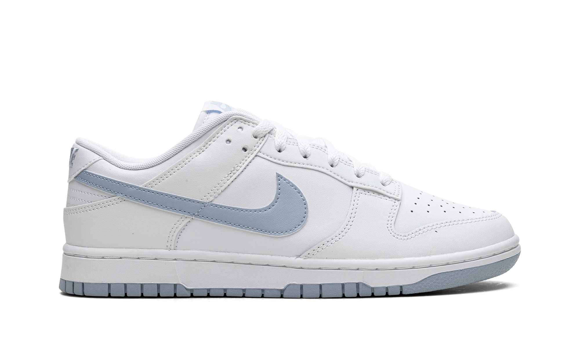 nike dunk low white light armory blue+DV0831-109+right view