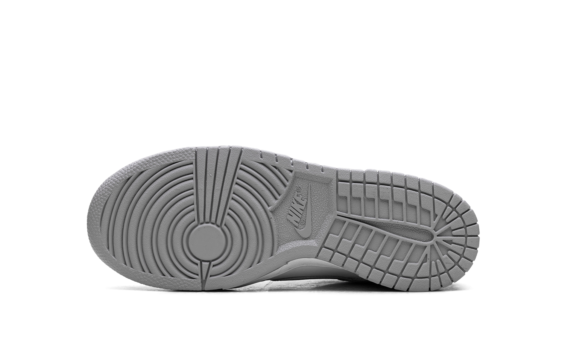 nike dunk low white light smoke grey gs+FB9109-123+bottom view