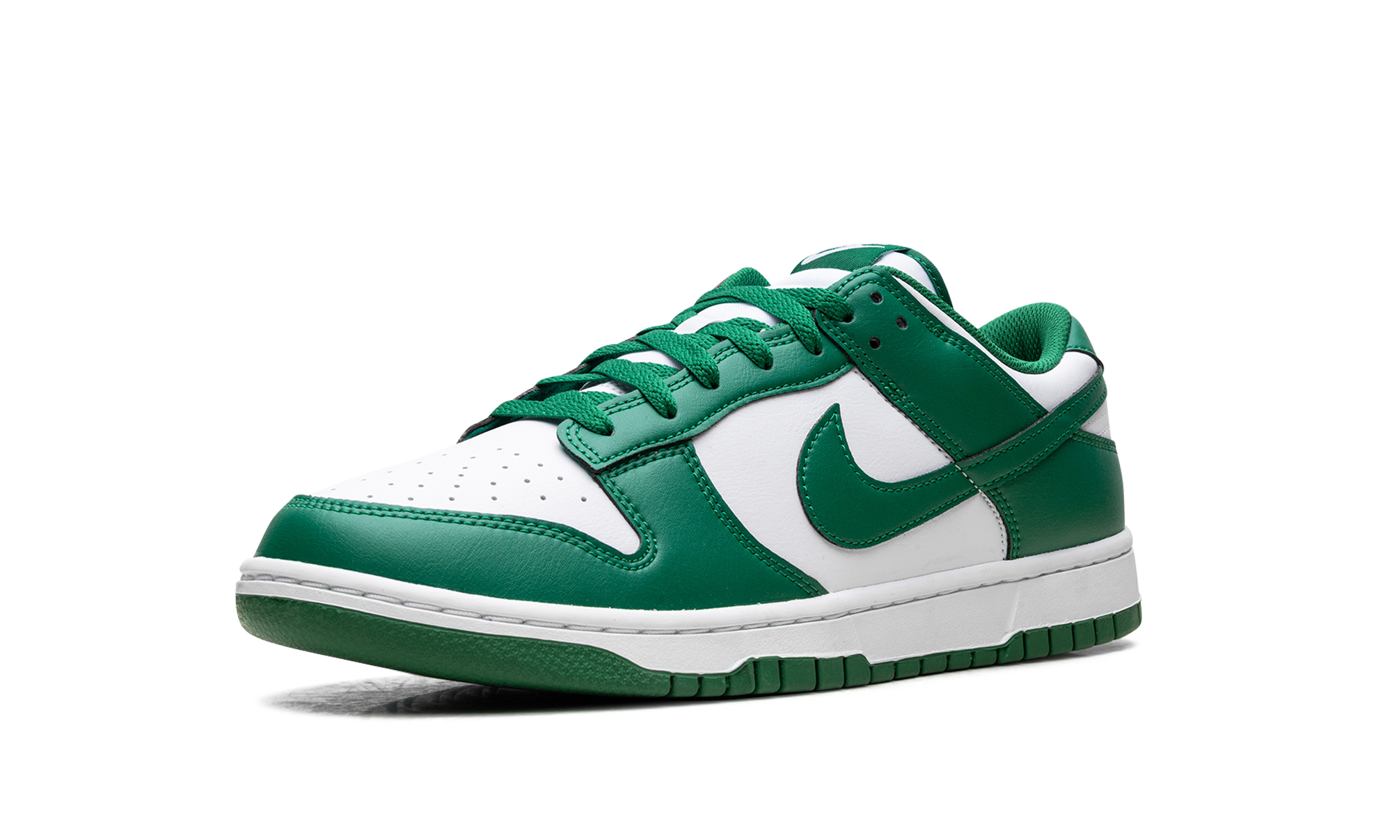 nike dunk low white malachite+HF5441-101+left diagnol single view