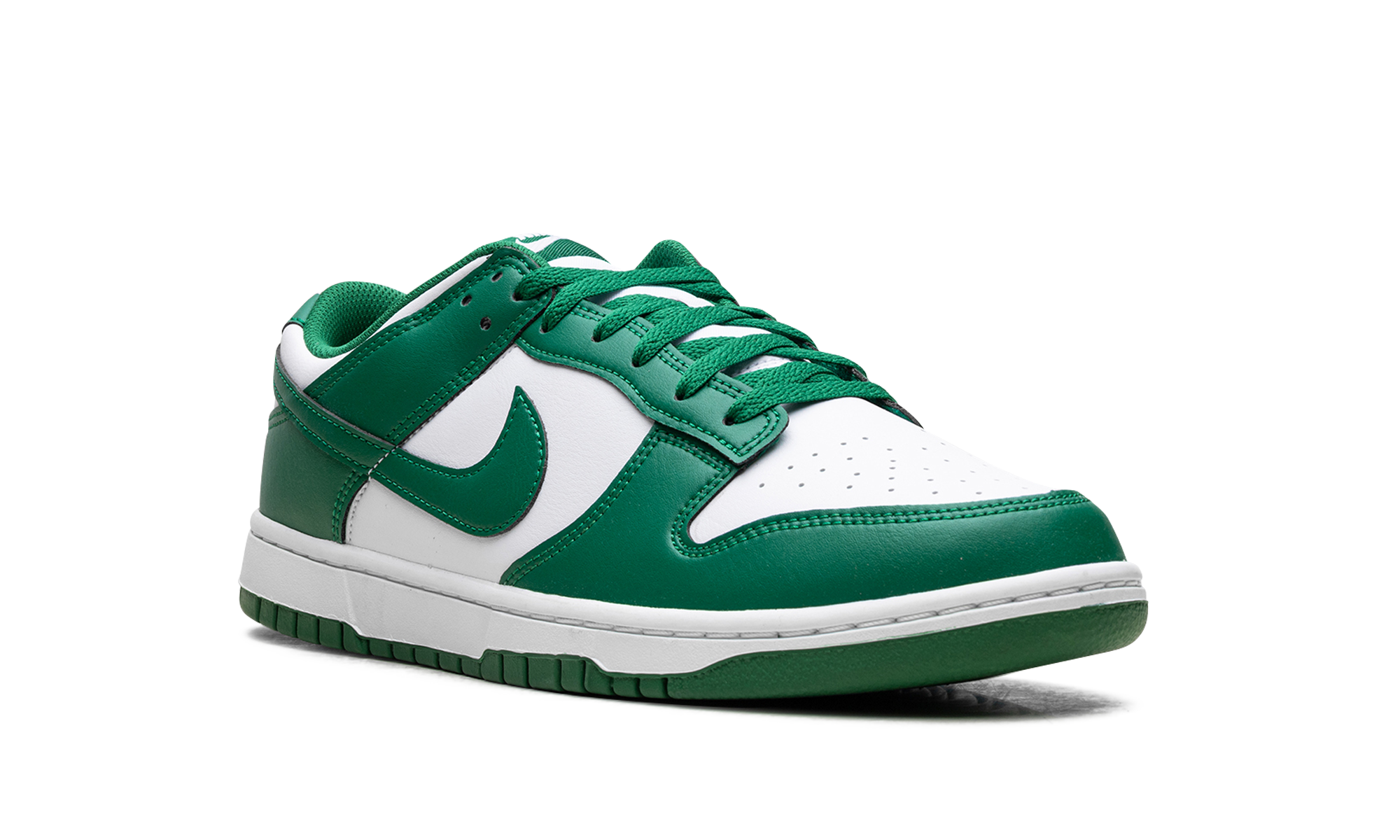 nike dunk low white malachite+HF5441-101+diagnol right view