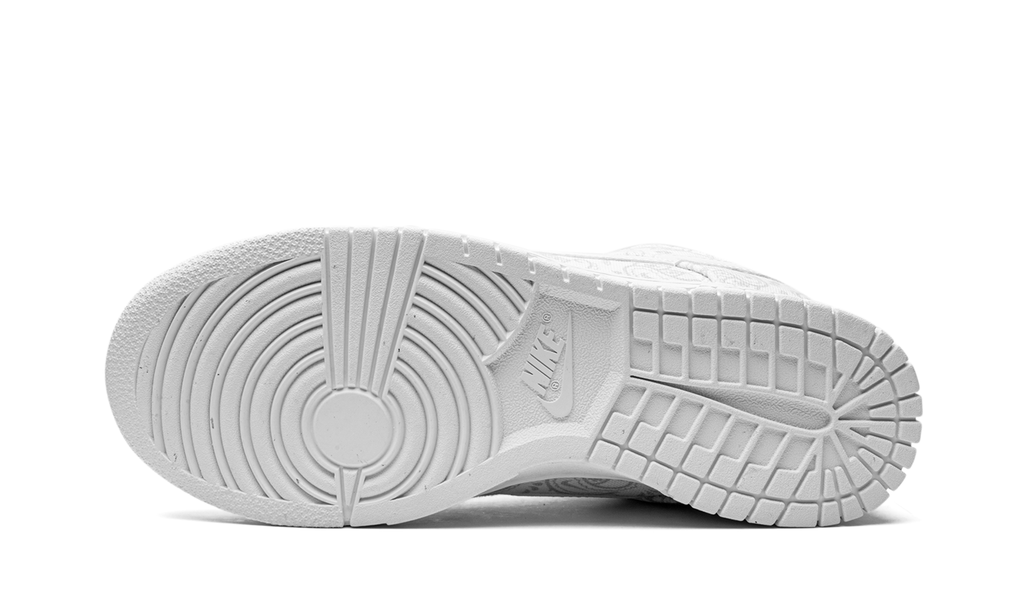 nike dunk low white paisley women s+DJ9955-100+bottom view