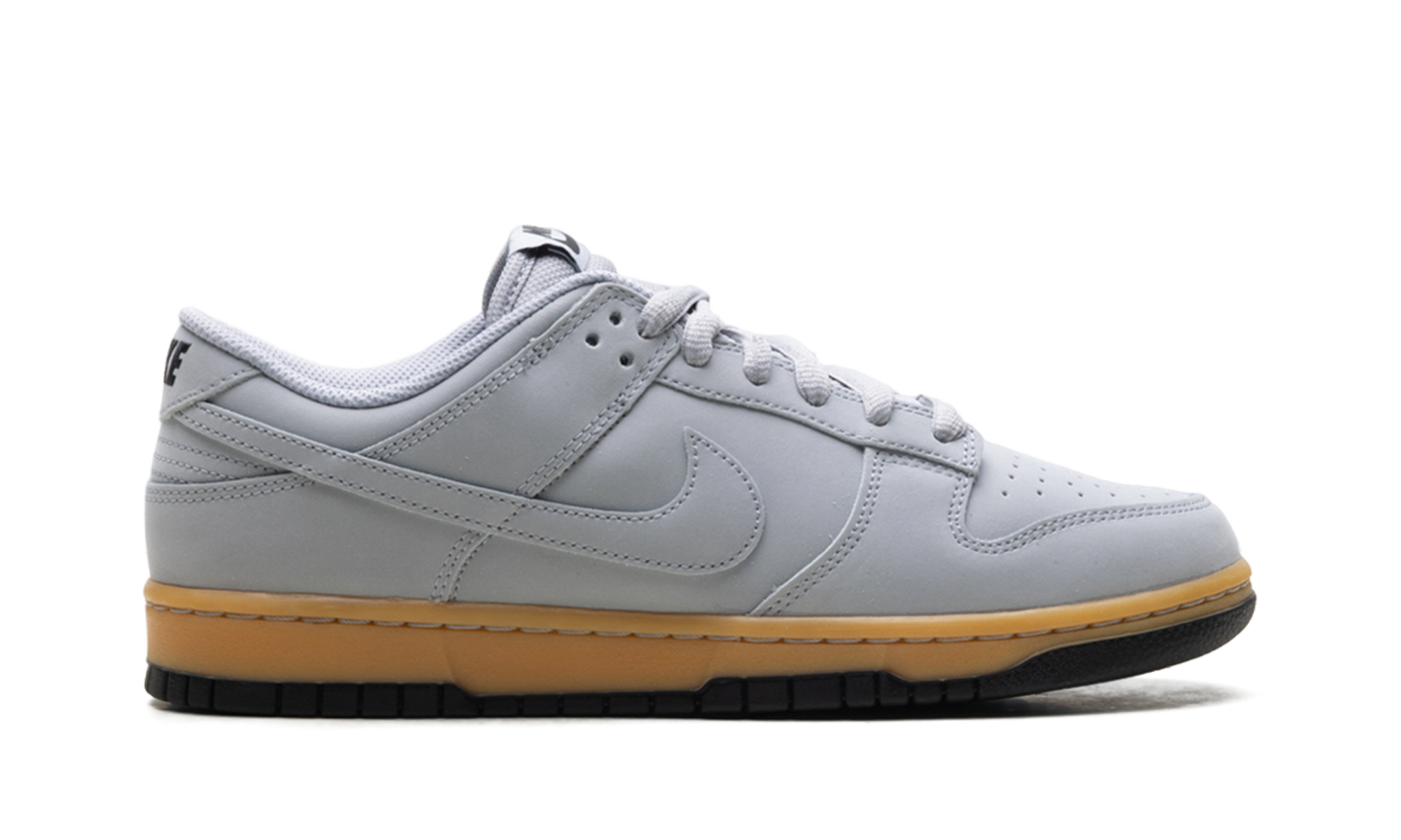 nike dunk low wolf grey gum+HQ1932-001+right view