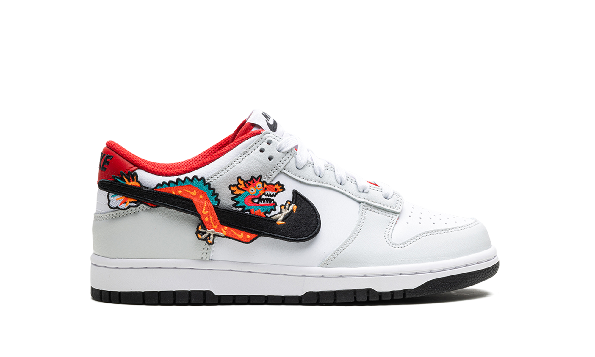 nike dunk low year of the dragon gs+FZ5528-101+right view