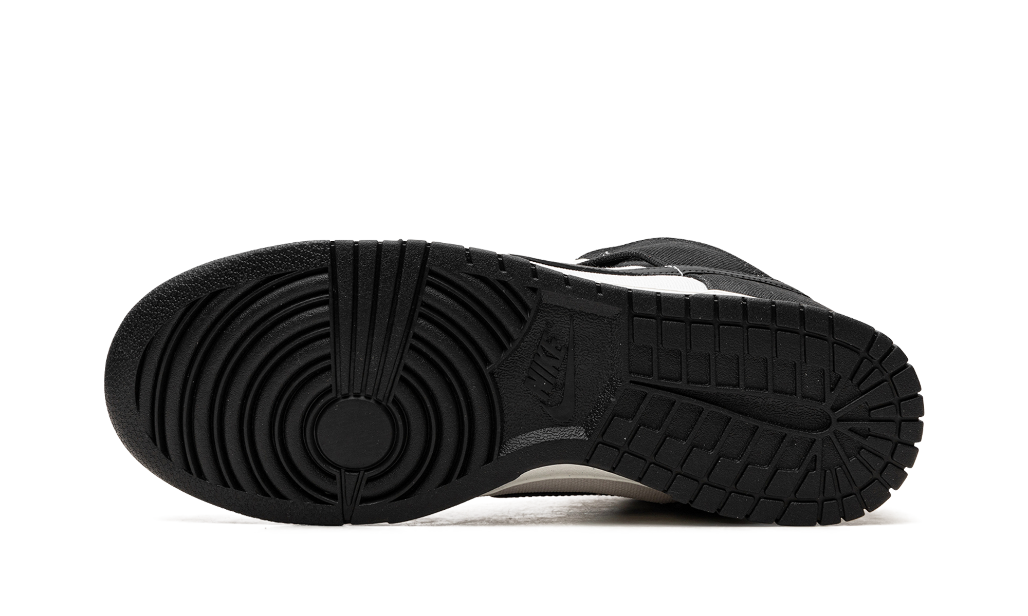 nike dunk mid canvas panda+DV0830-102+bottom view