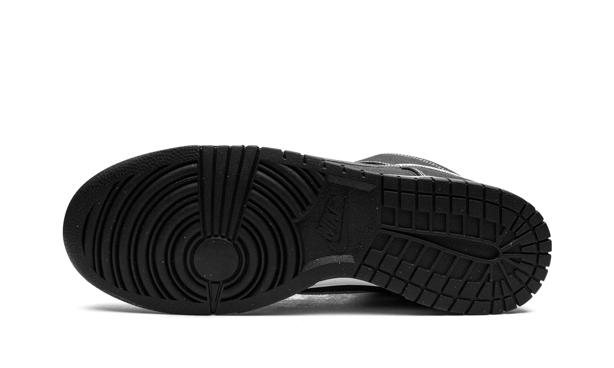 nike dunk mid off noir white+DV0830-001+bottom view