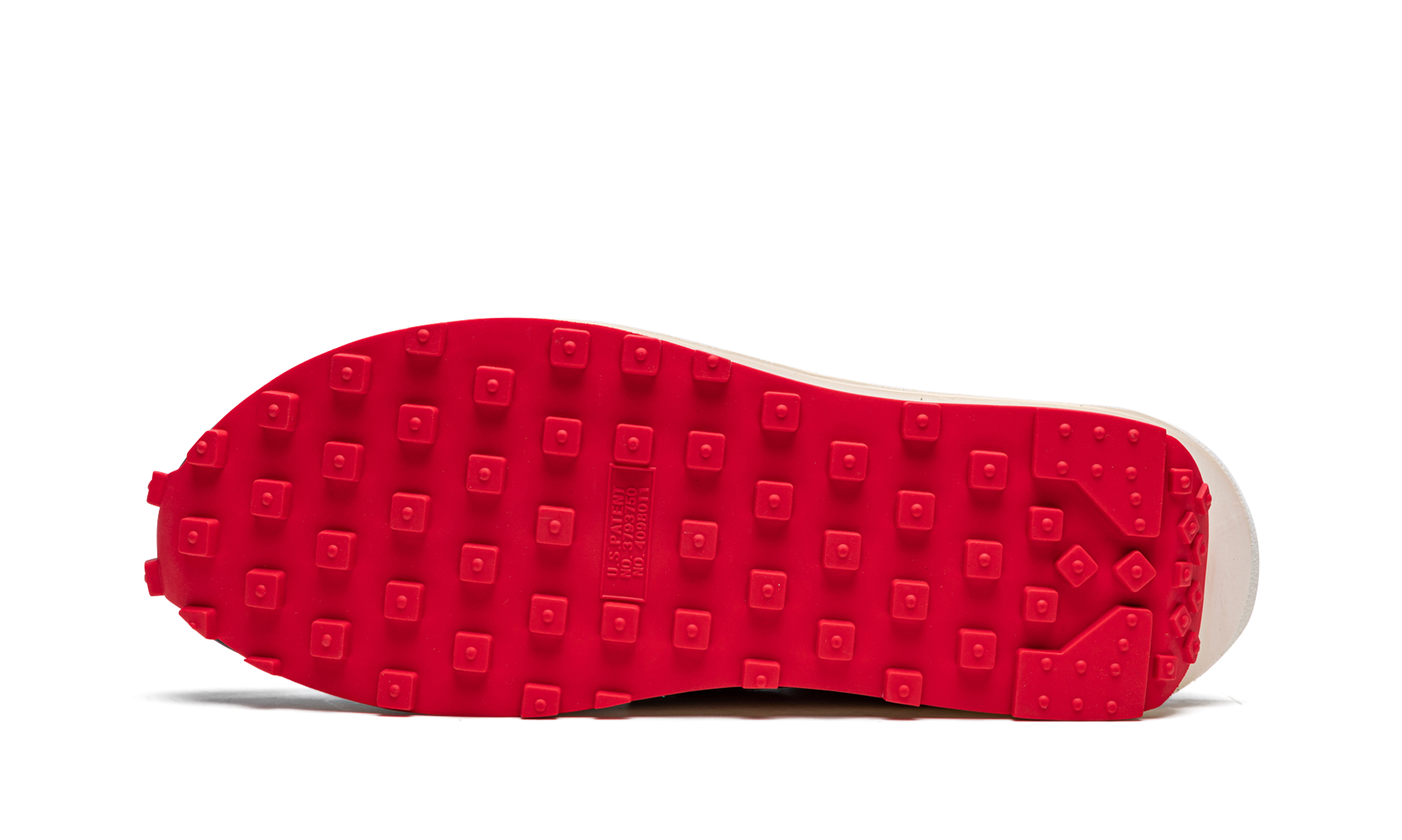 nike ld waffle sacai undercover midnight spruce university red+DJ4877-300+bottom view