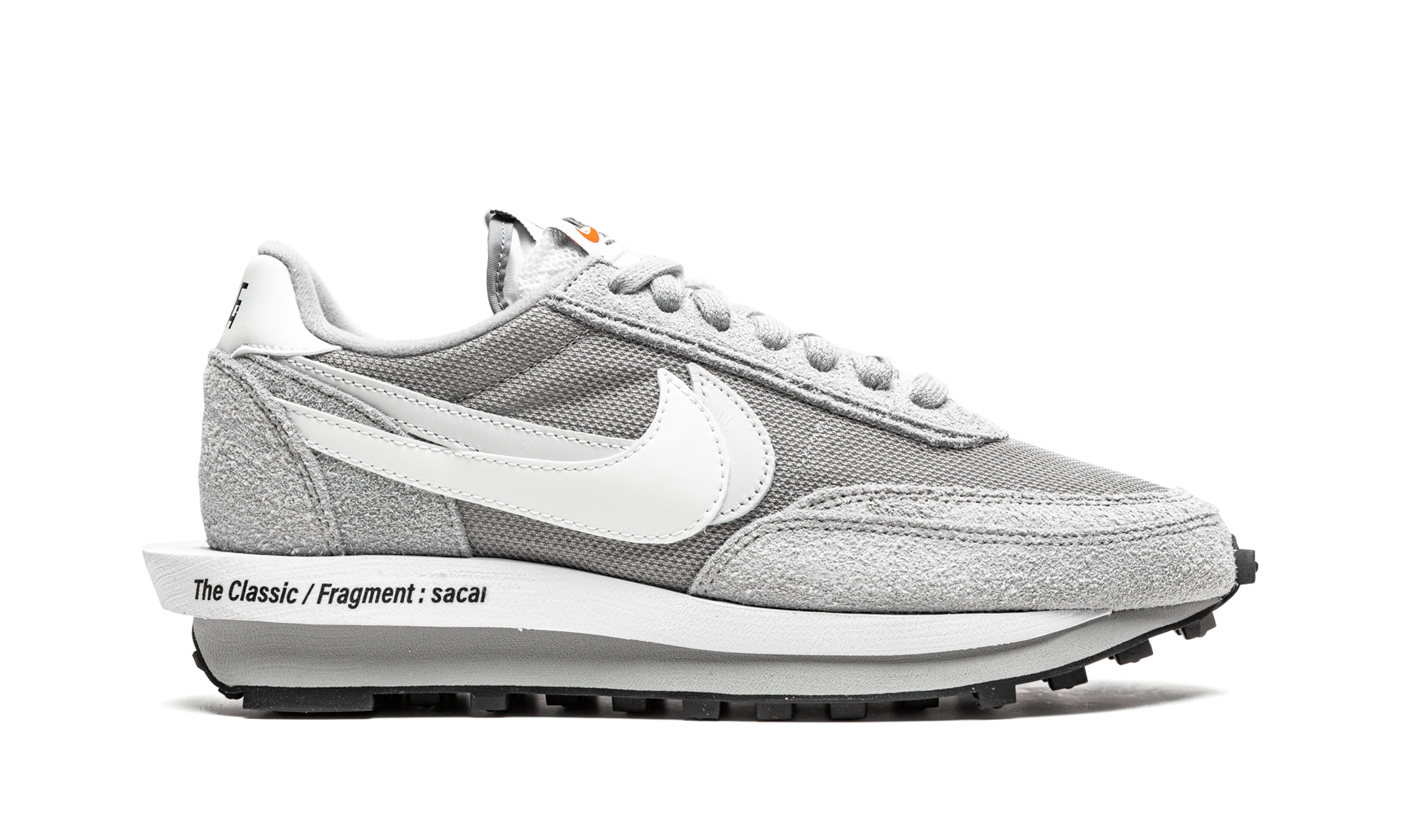 nike ld waffle sf sacai fragment grey+DH2684-001+right view