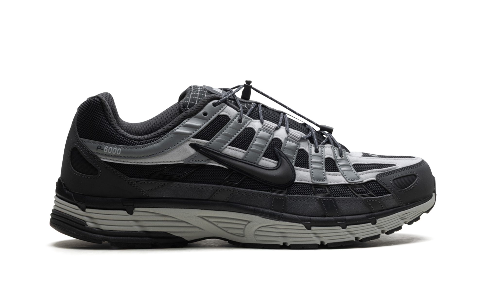 nike p 6000 anthracite smoke grey+HQ3818-001+right view